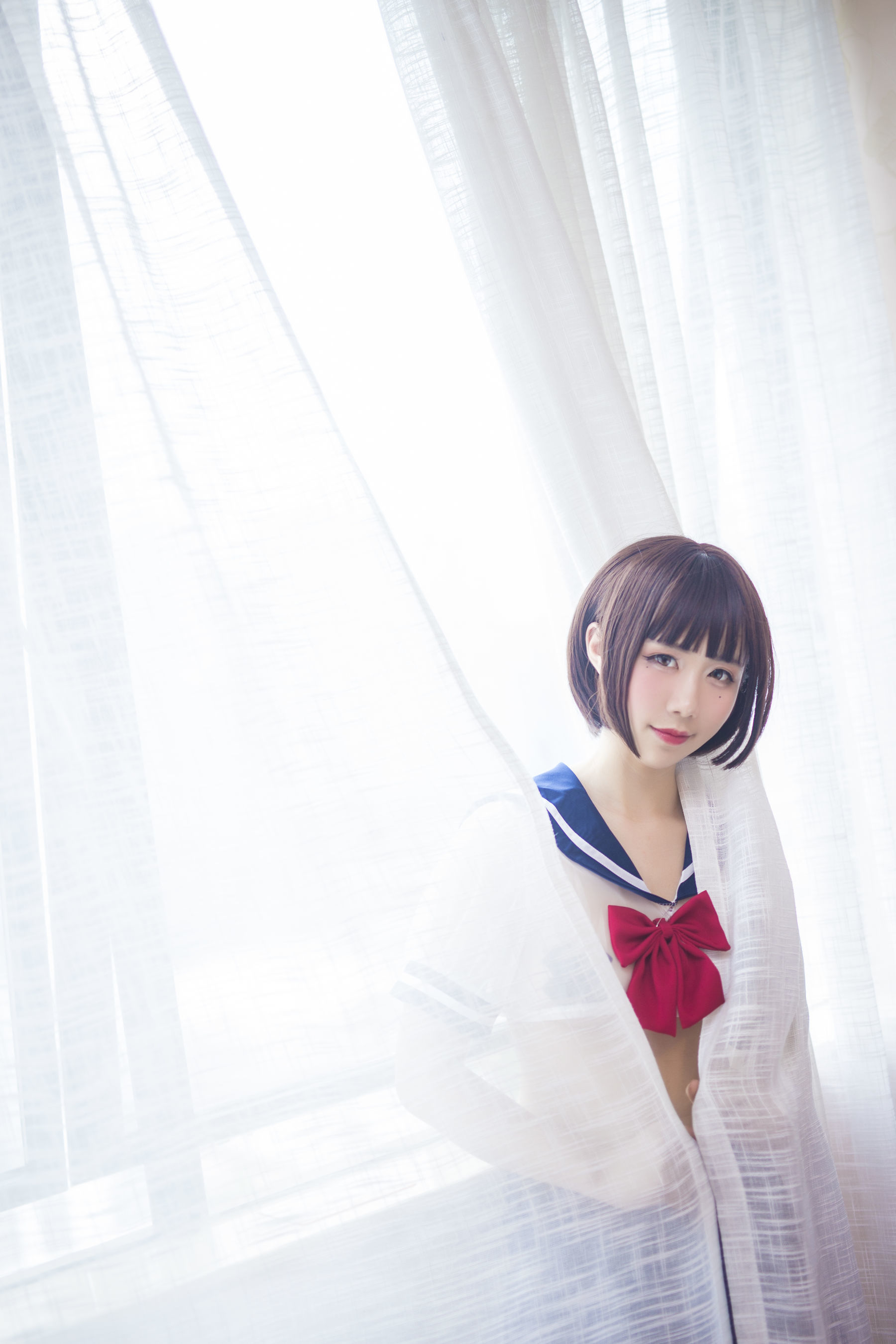 图片[11]-动漫博主九曲Jean JK透明制服[21P]-六色网