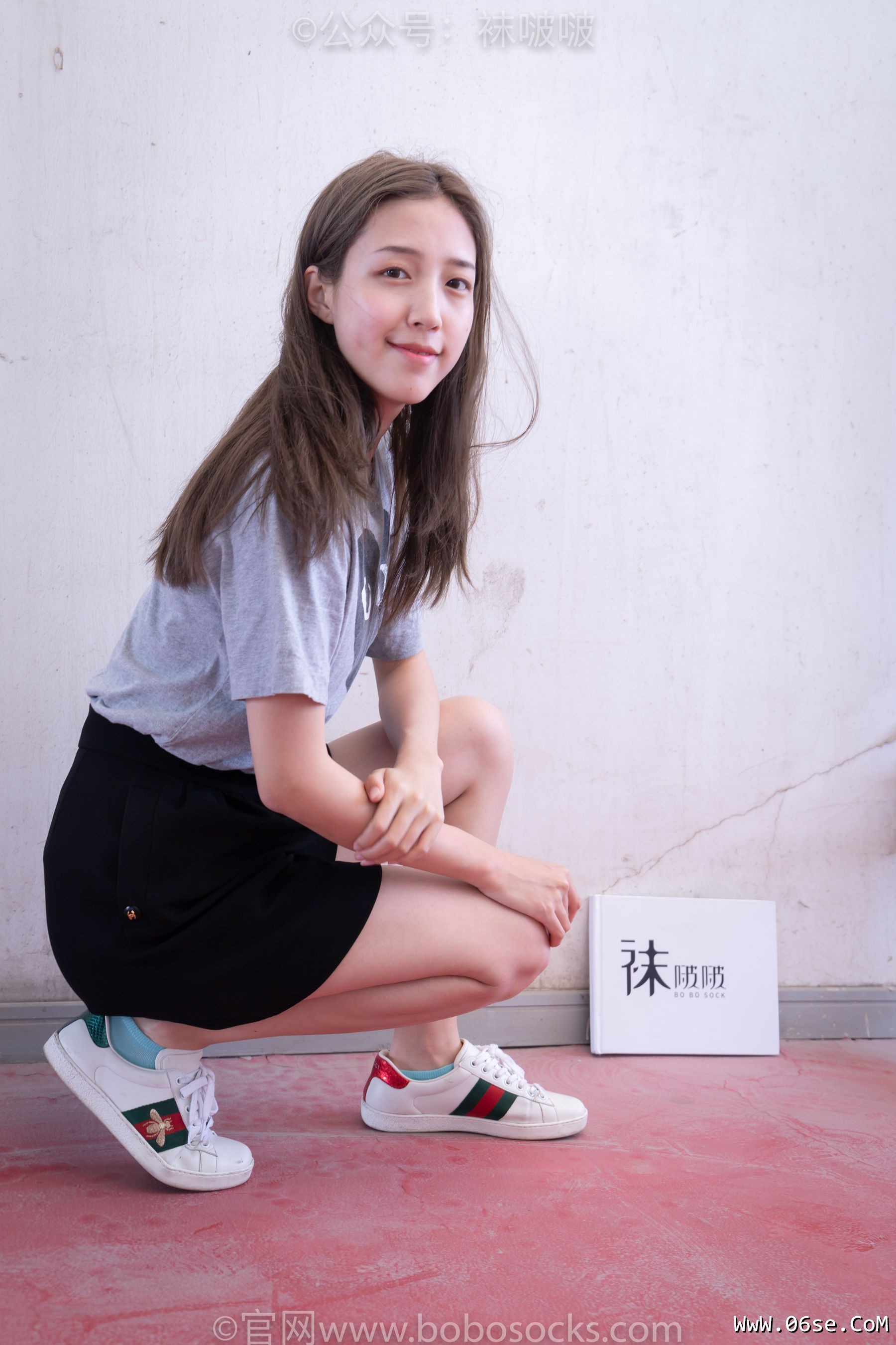 图片[13]-BoBoSocks袜啵啵 积分限定作品006 泡芙-板鞋、天蓝色短棉袜、裸足[138P]-六色网
