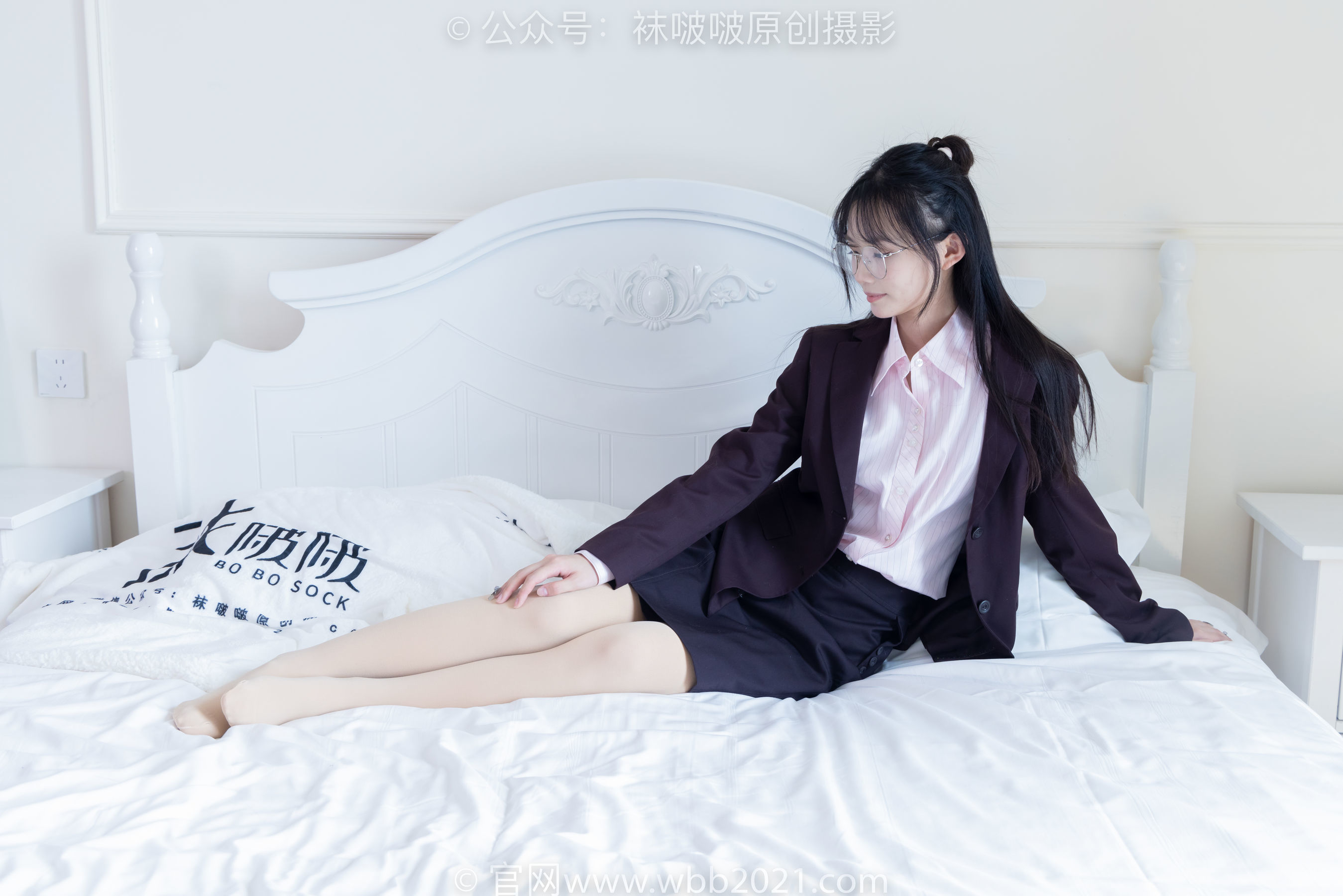 图片[222]-BoBoSocks袜啵啵 No.362 甜甜圈 -两双皮鞋、厚肉丝、厚黑丝、ol制服[230P]-六色网