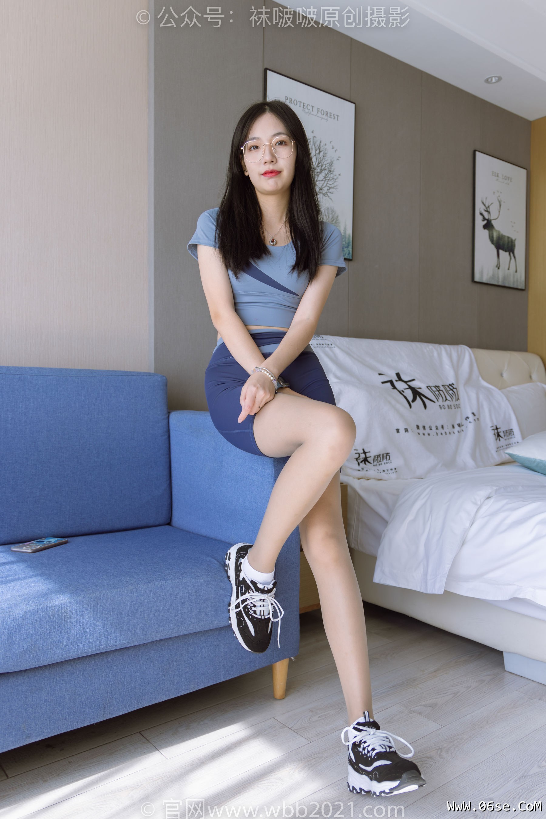 图片[59]-BoBoSocks袜啵啵 No.269 小甜豆 -运动鞋、白棉袜、灰丝、瑜伽裤裤里丝[139P]-六色网