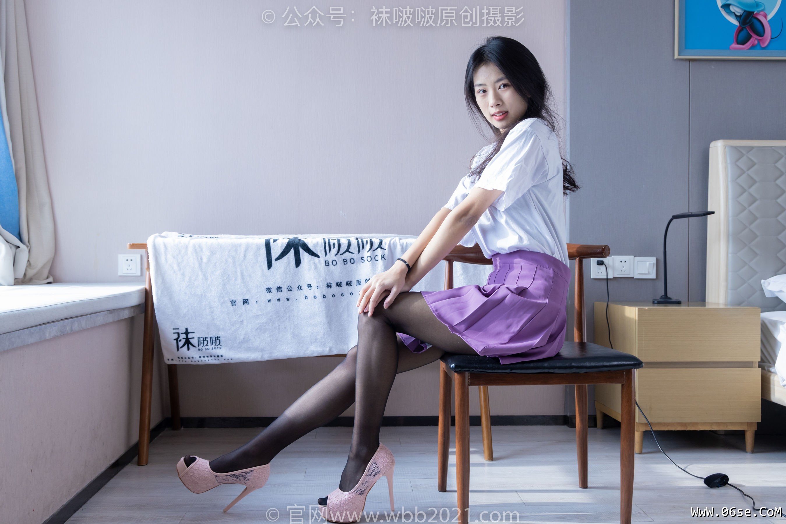 图片[24]-BoBoSocks袜啵啵 No.364 奶油 -高跟鞋、黑丝[170P]-六色网