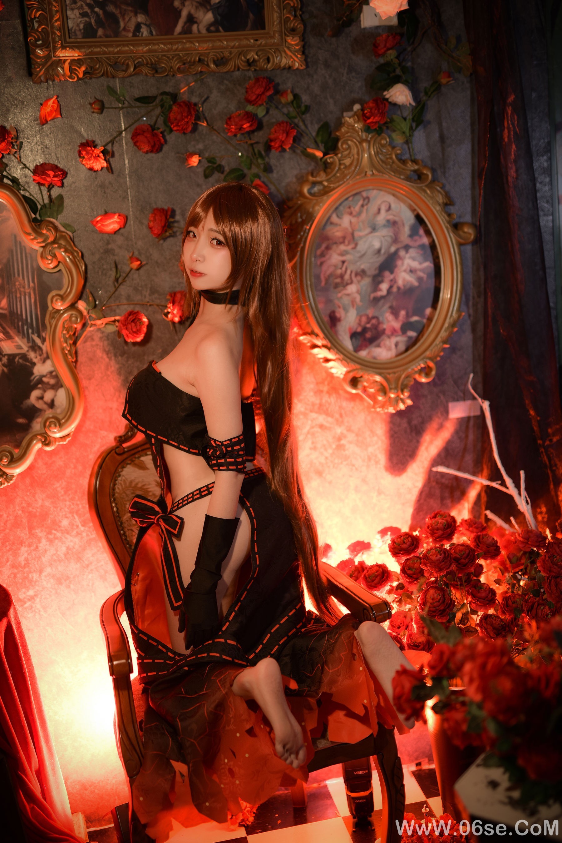 图片[16]-人气Coser二佐Nisa Fate虞美人[24P]-六色网