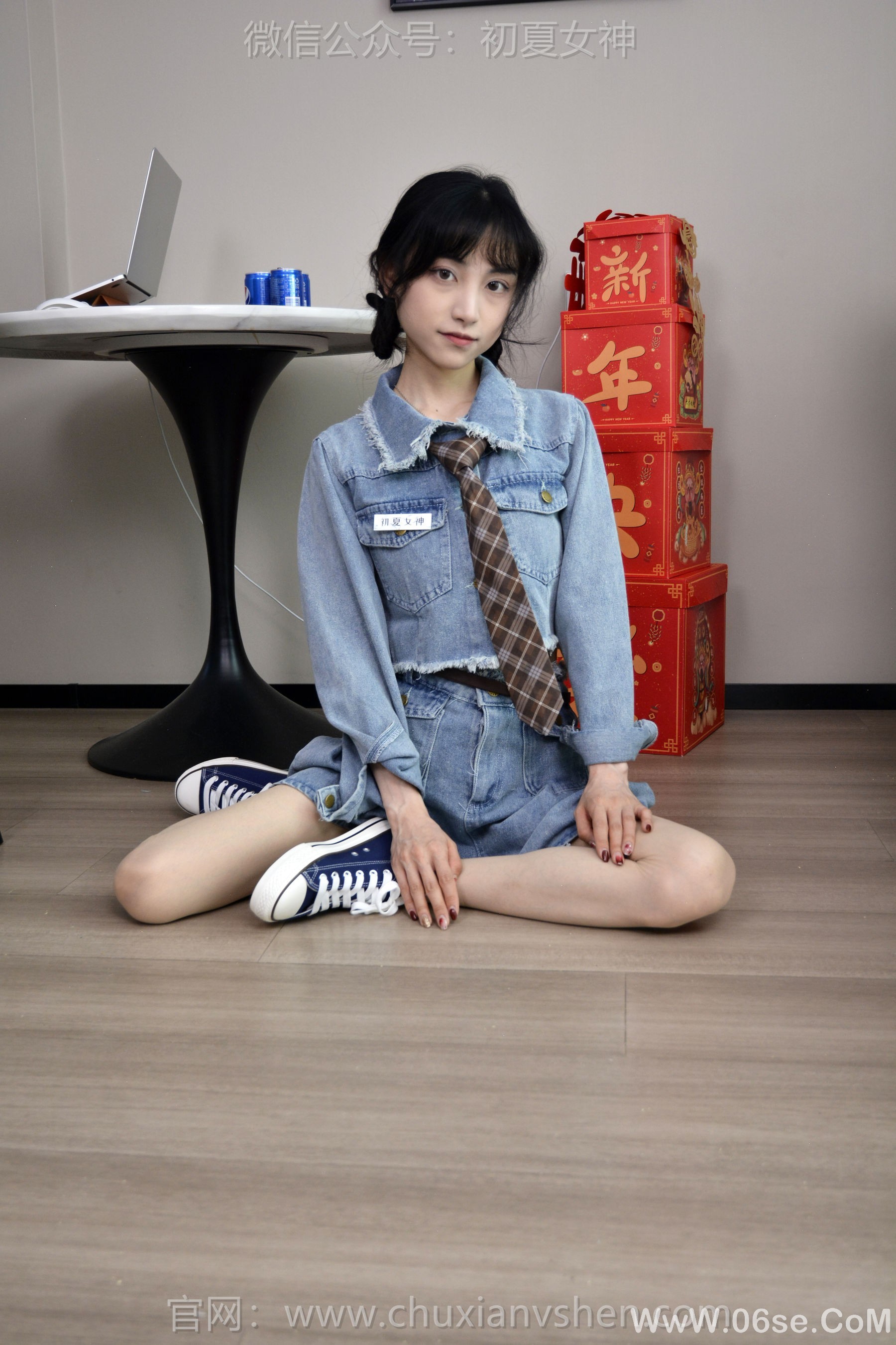 图片[94]-初夏女神 No.247 柒柒 浪漫牛仔[140P]-六色网
