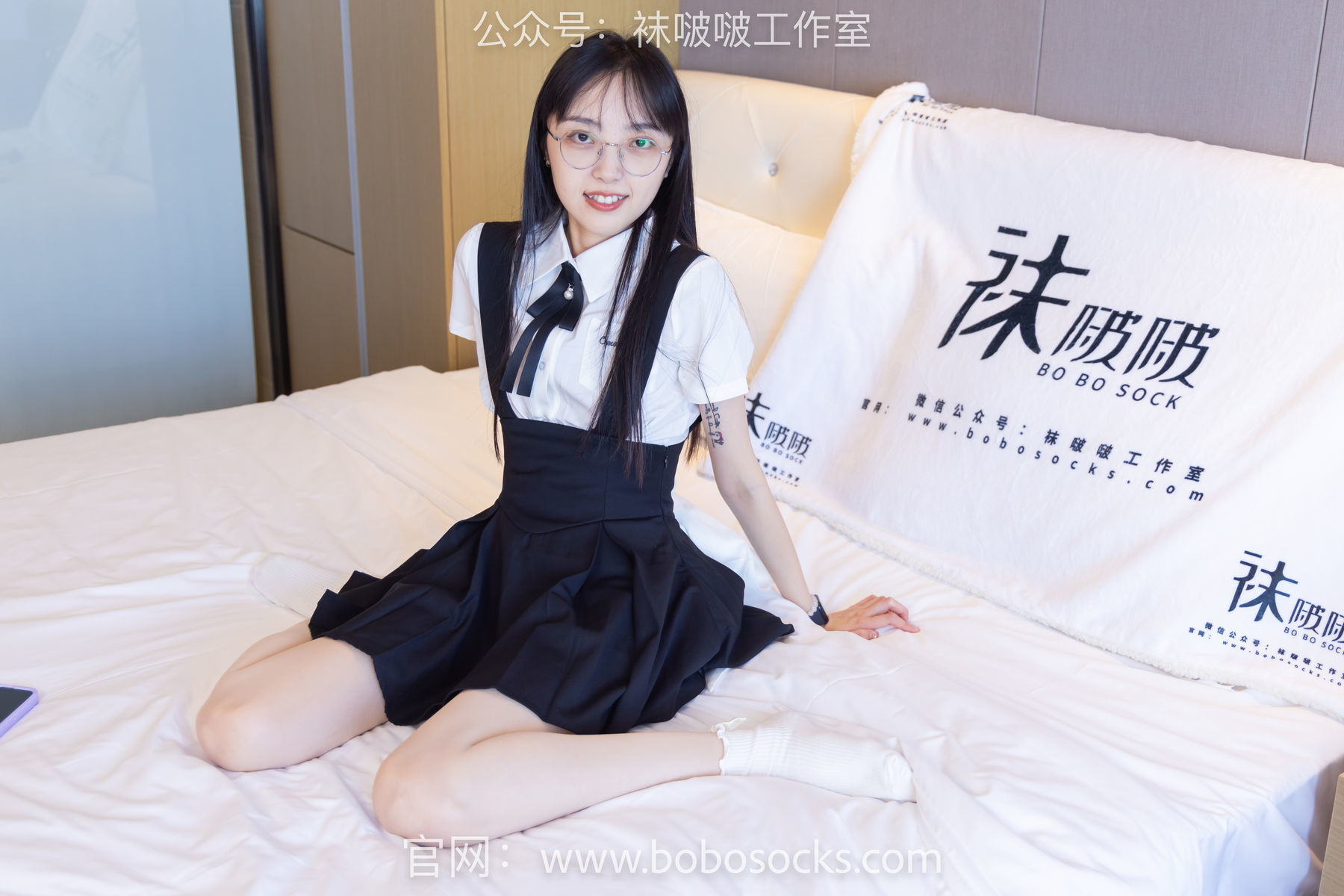 图片[107]-BoBoSocks袜啵啵 No.121 稚予-高跟鞋、白棉袜、肉丝[140P]-六色网