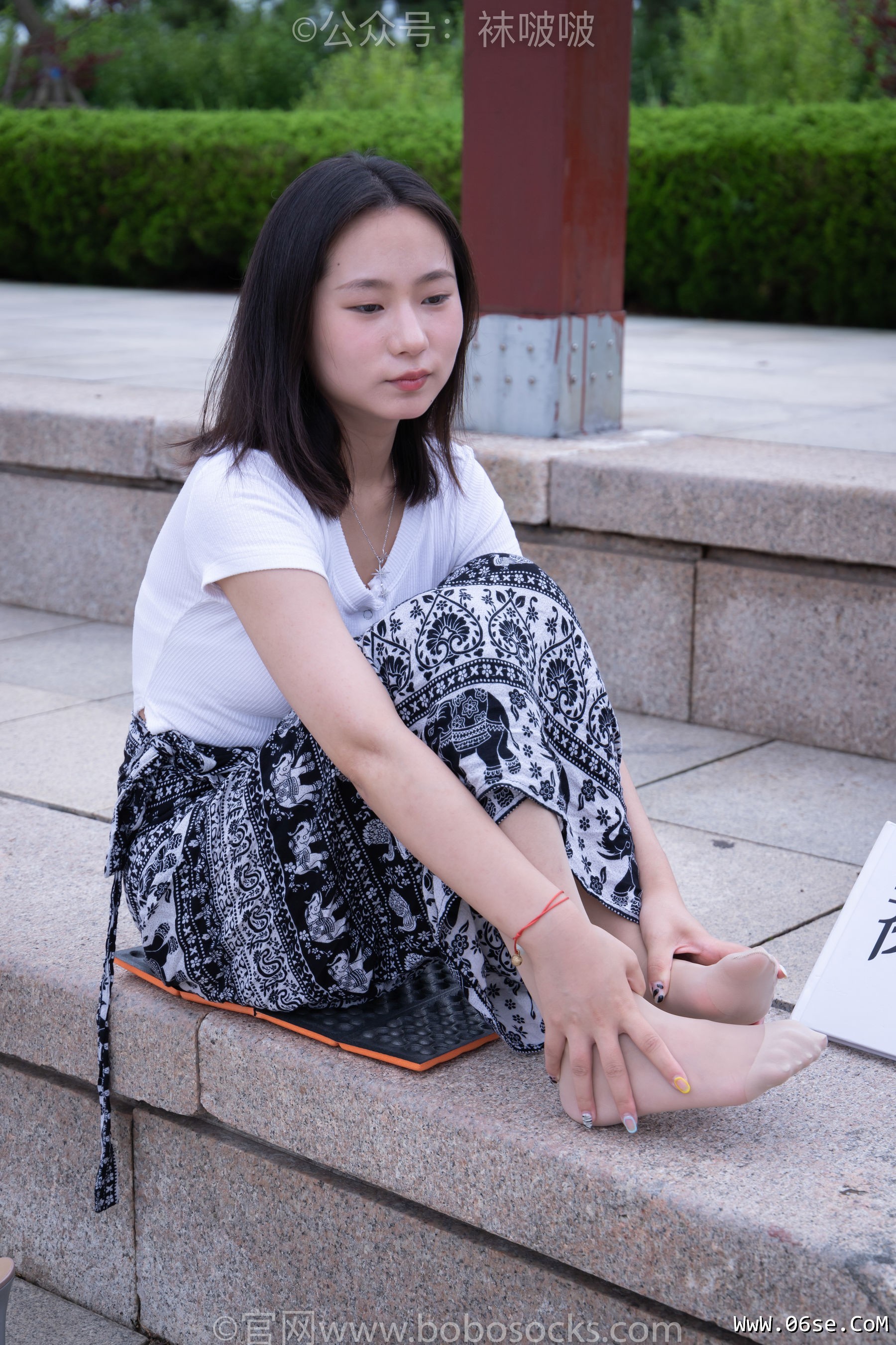 图片[132]-BoBoSocks袜啵啵 No.014 思思-华伦天奴高跟鞋、肉丝[140P]-六色网