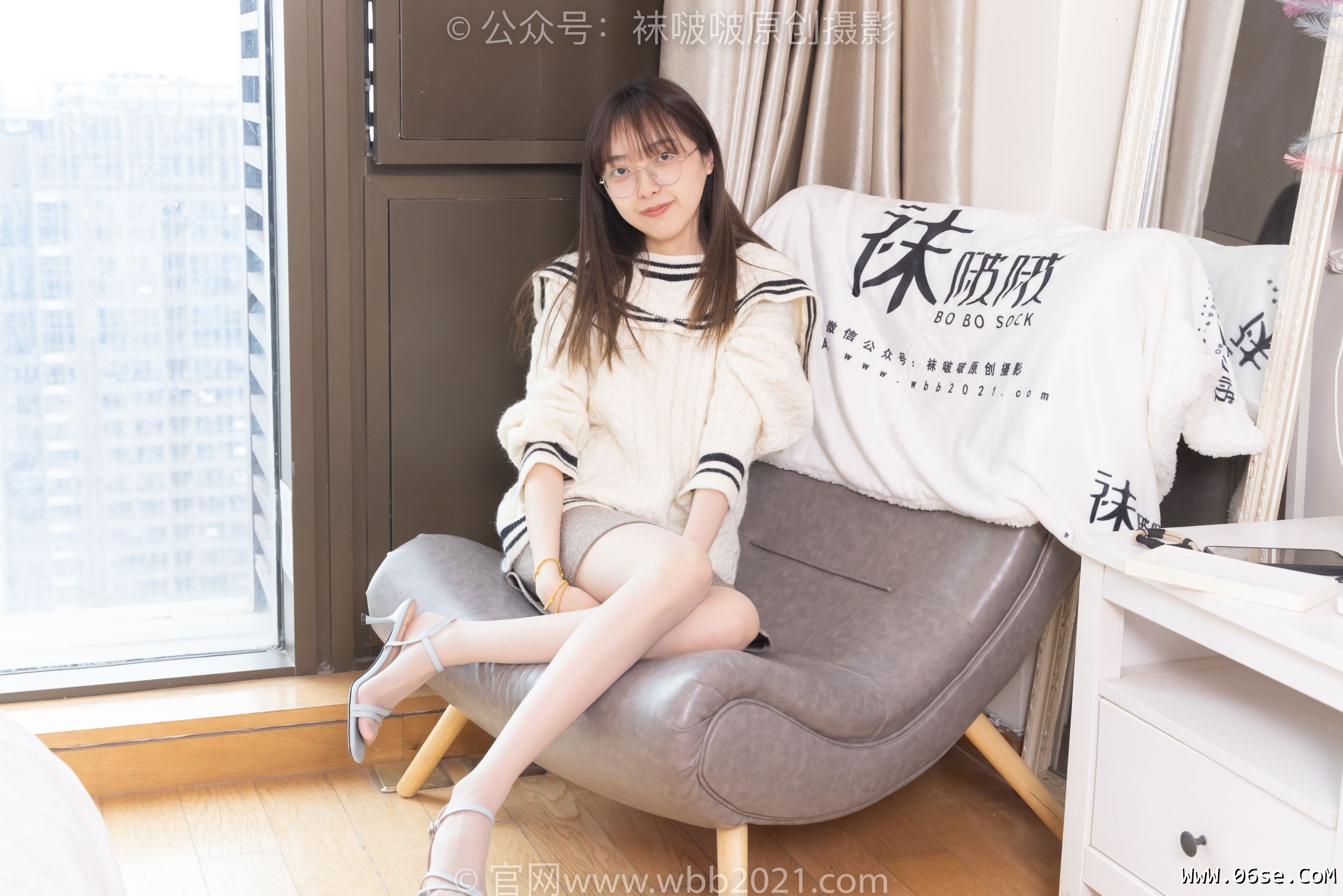 图片[34]-BoBoSocks袜啵啵 No.361 稚予 -高跟凉鞋、平底鞋、超薄黑丝、灰丝[160P]-六色网