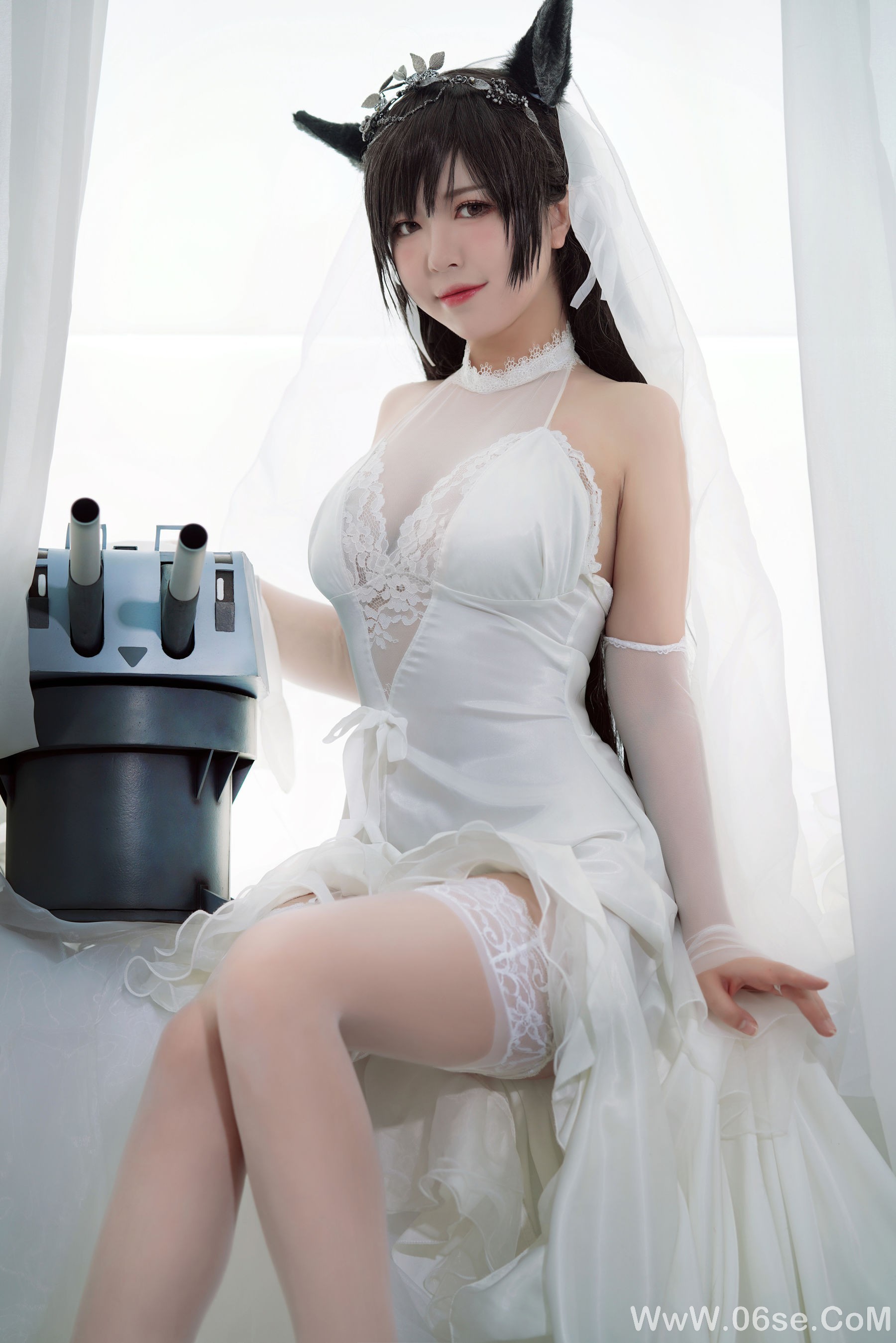 图片[14]-半半子 爱宕花嫁[30P]-六色网