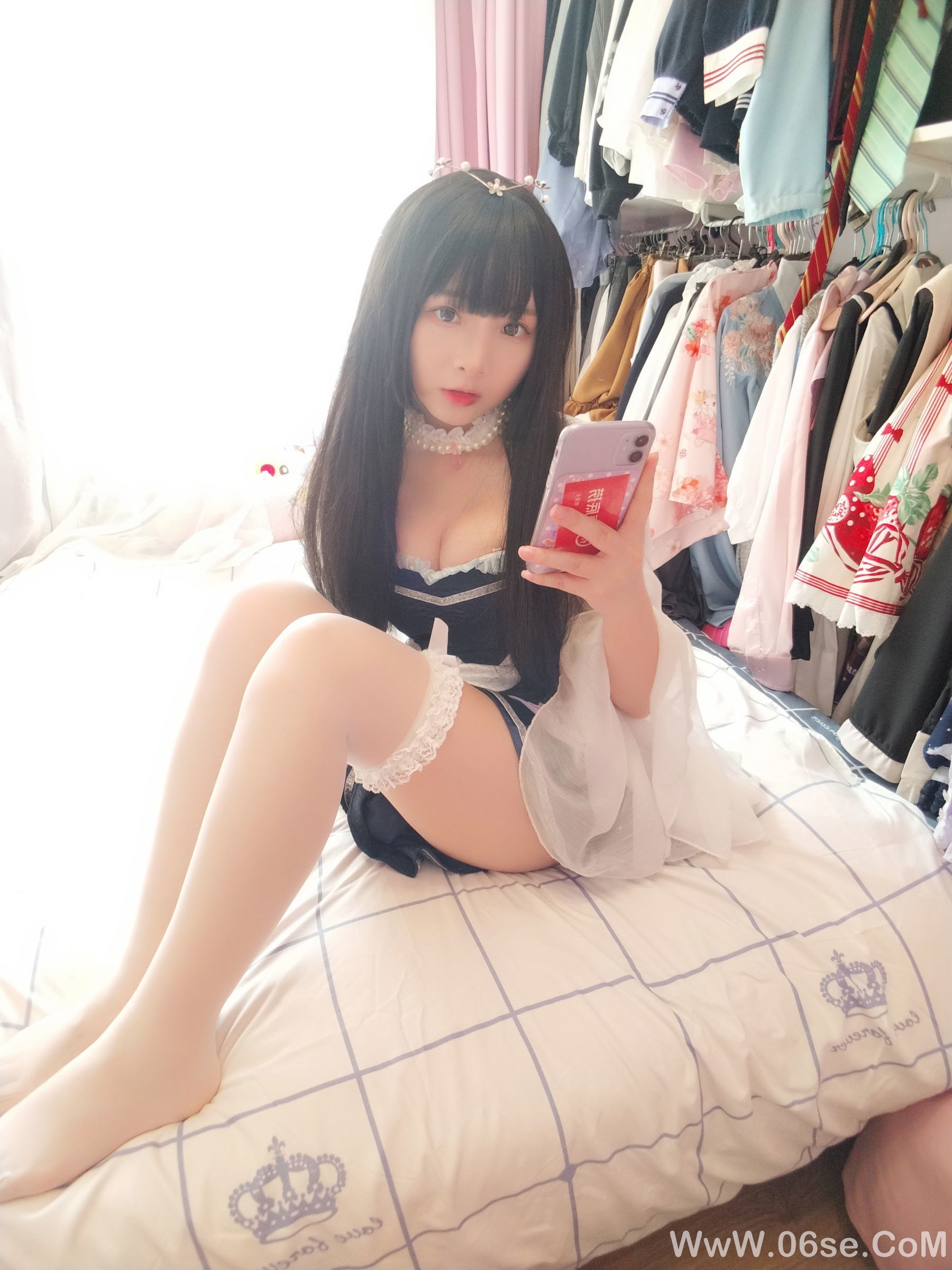 图片[41]-二次元美女古川kagura 白丝[44P]-六色网