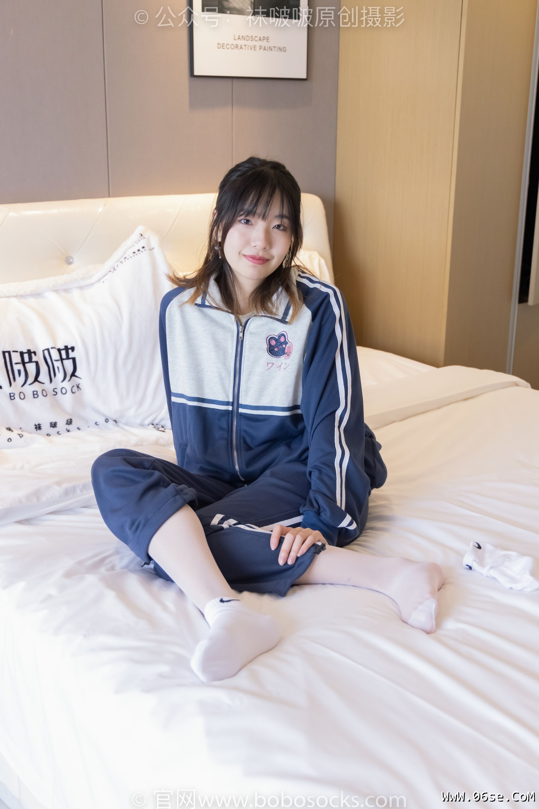 图片[128]-BoBoSocks袜啵啵 No.226 小甜豆-运动鞋、白棉袜、白丝[140P]-六色网