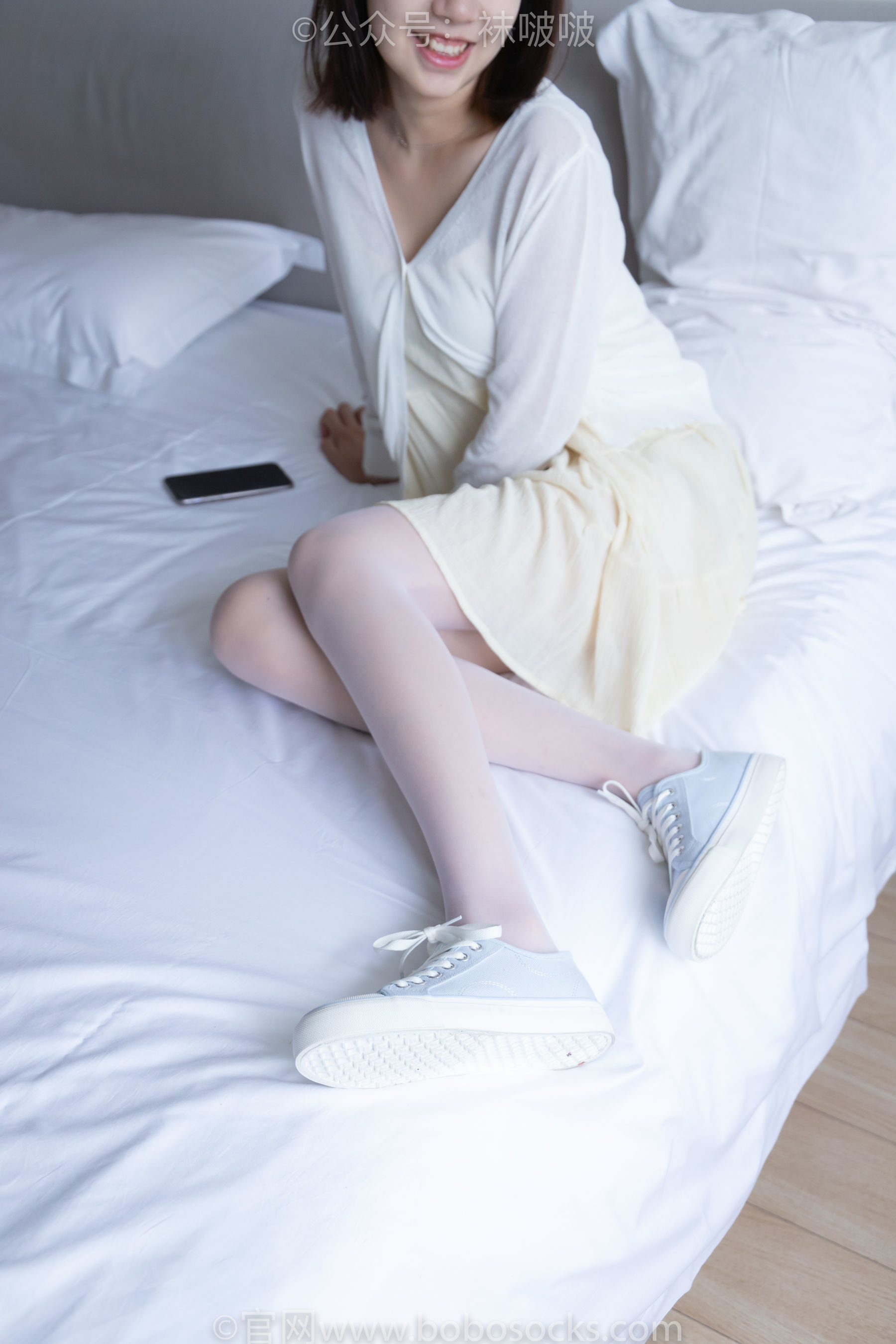 图片[42]-BoBoSocks袜啵啵 No.005 小甜豆-帆布鞋、薄白丝[133P]-六色网