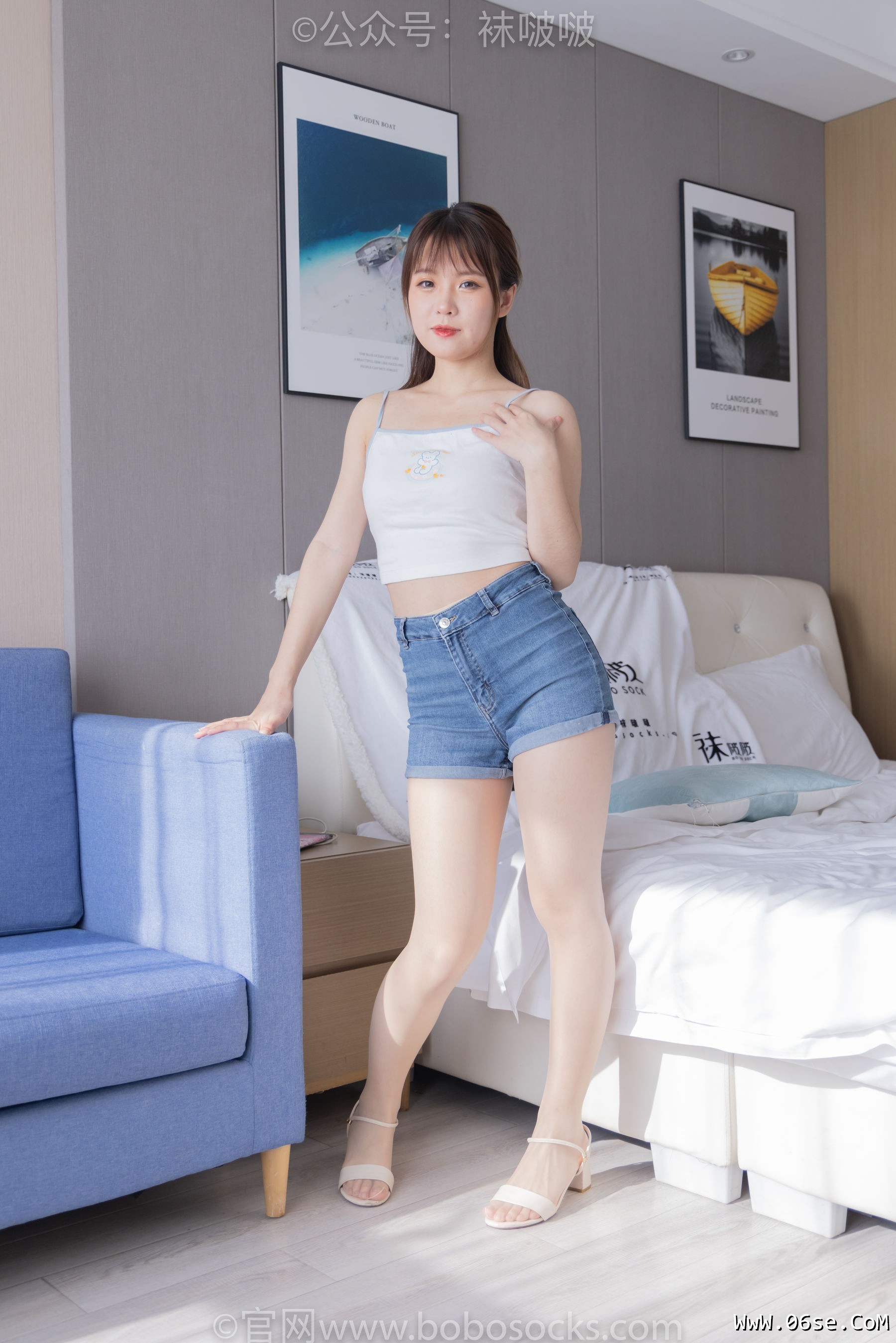 图片[5]-BoBoSocks袜啵啵 No.077 朵朵-凉鞋、肉丝[139P]-六色网