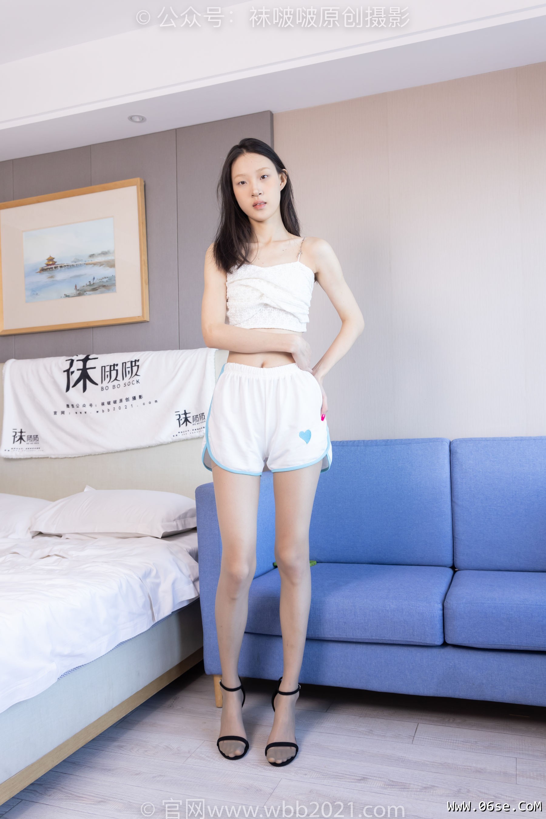 图片[136]-BoBoSocks袜啵啵 No.360 雪糕 -高跟鞋、白丝、灰丝[155P]-六色网