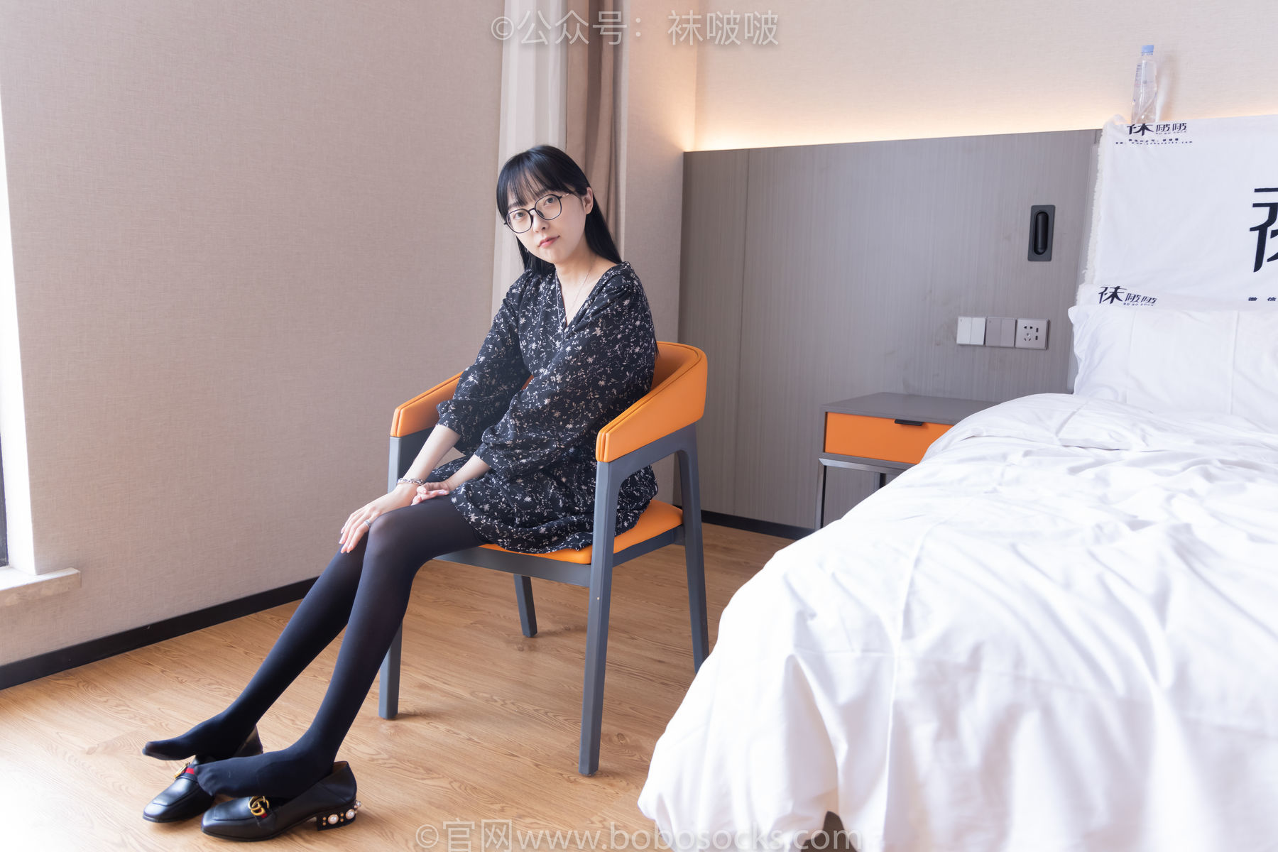 图片[103]-BoBoSocks袜啵啵 No.064 稚予-平底鞋、厚黑丝[137P]-六色网