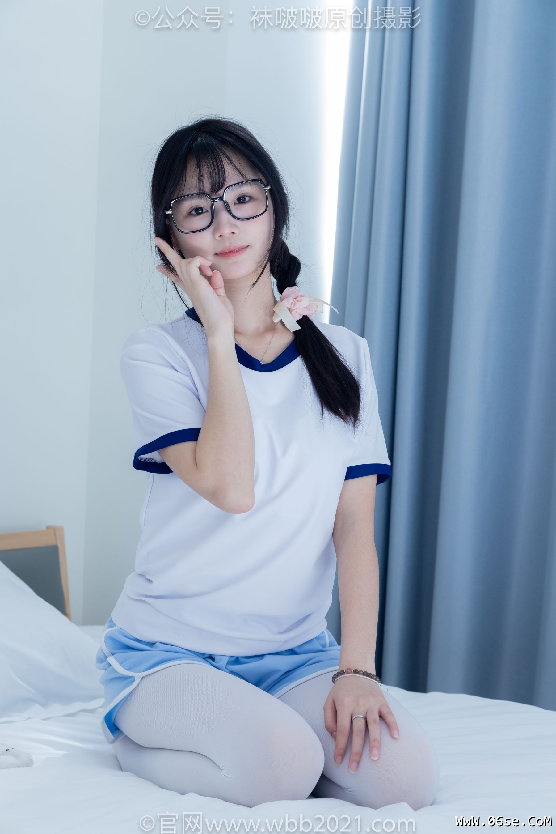 图片[21]-BoBoSocks袜啵啵 No.325 甜甜圈 -皮鞋、厚白丝[145P]-六色网