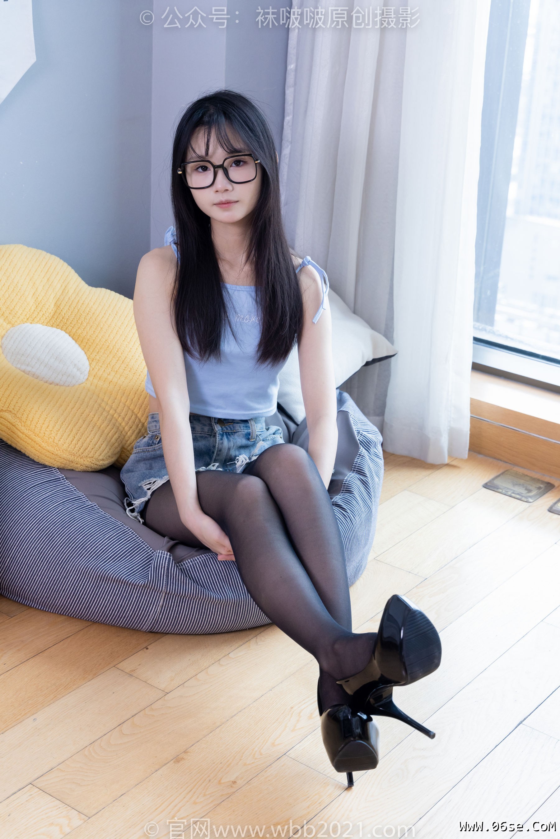 图片[16]-BoBoSocks袜啵啵 No.353 甜甜圈 -高跟鞋、黑丝、裸足[145P]-六色网