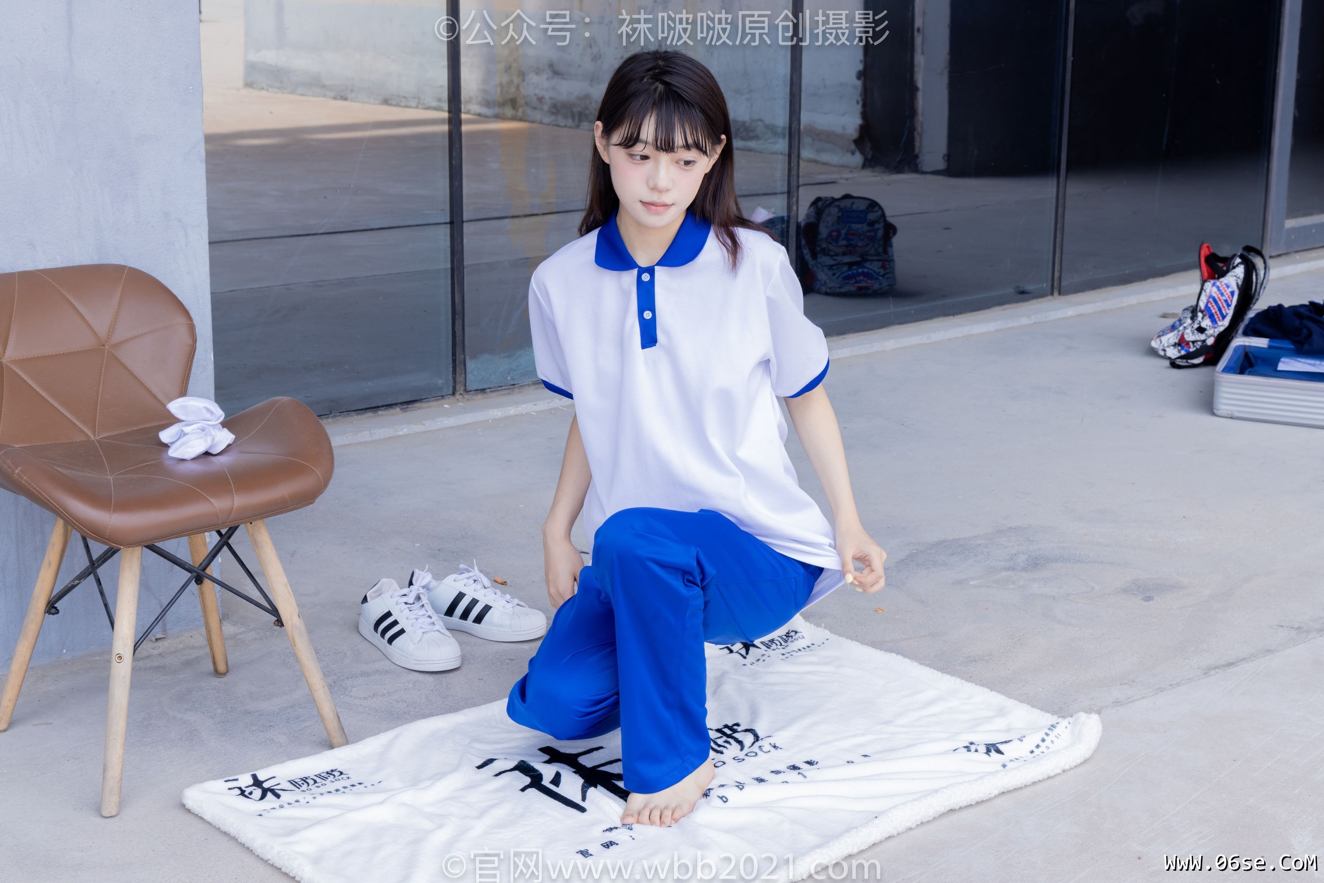 图片[26]-BoBoSocks袜啵啵 No.393 糯米 -板鞋、白棉袜、裸足、校服[150P]-六色网