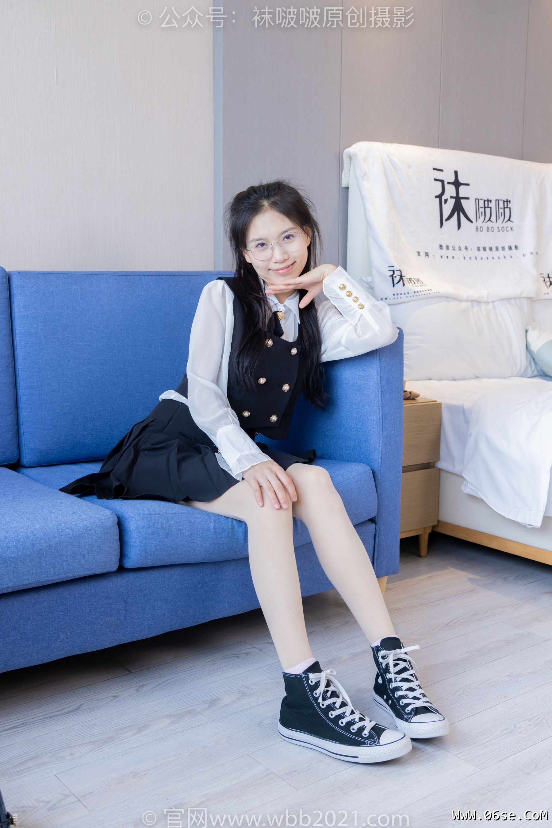 图片[127]-BoBoSocks袜啵啵 No.431 芝士 -高跟鞋、板鞋、黑棉袜、粉棉袜、油亮肉丝[140P]-六色网