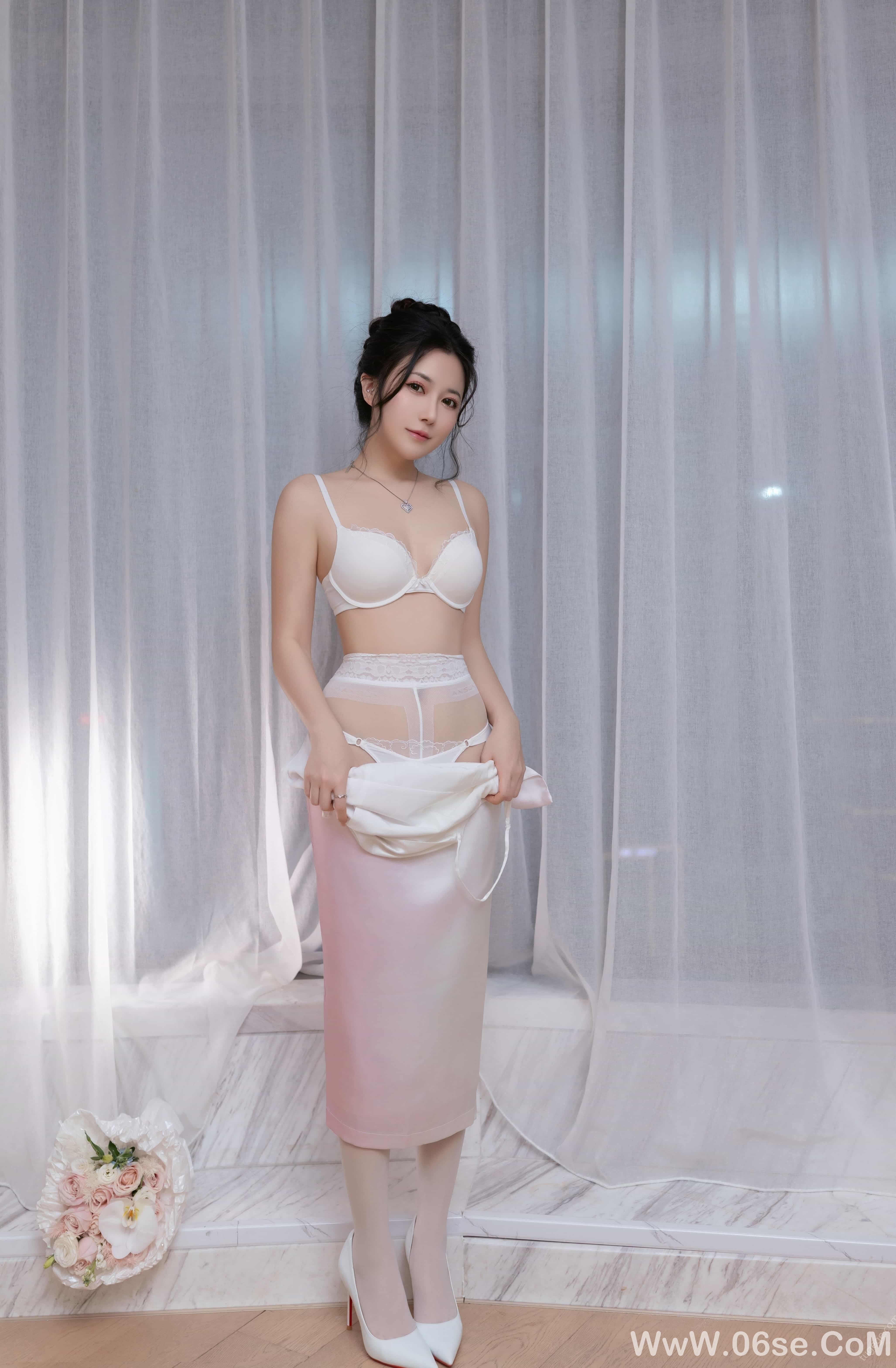 图片[80]-秀人名模鱼子酱Fish《许愿》写真[160P]-六色网