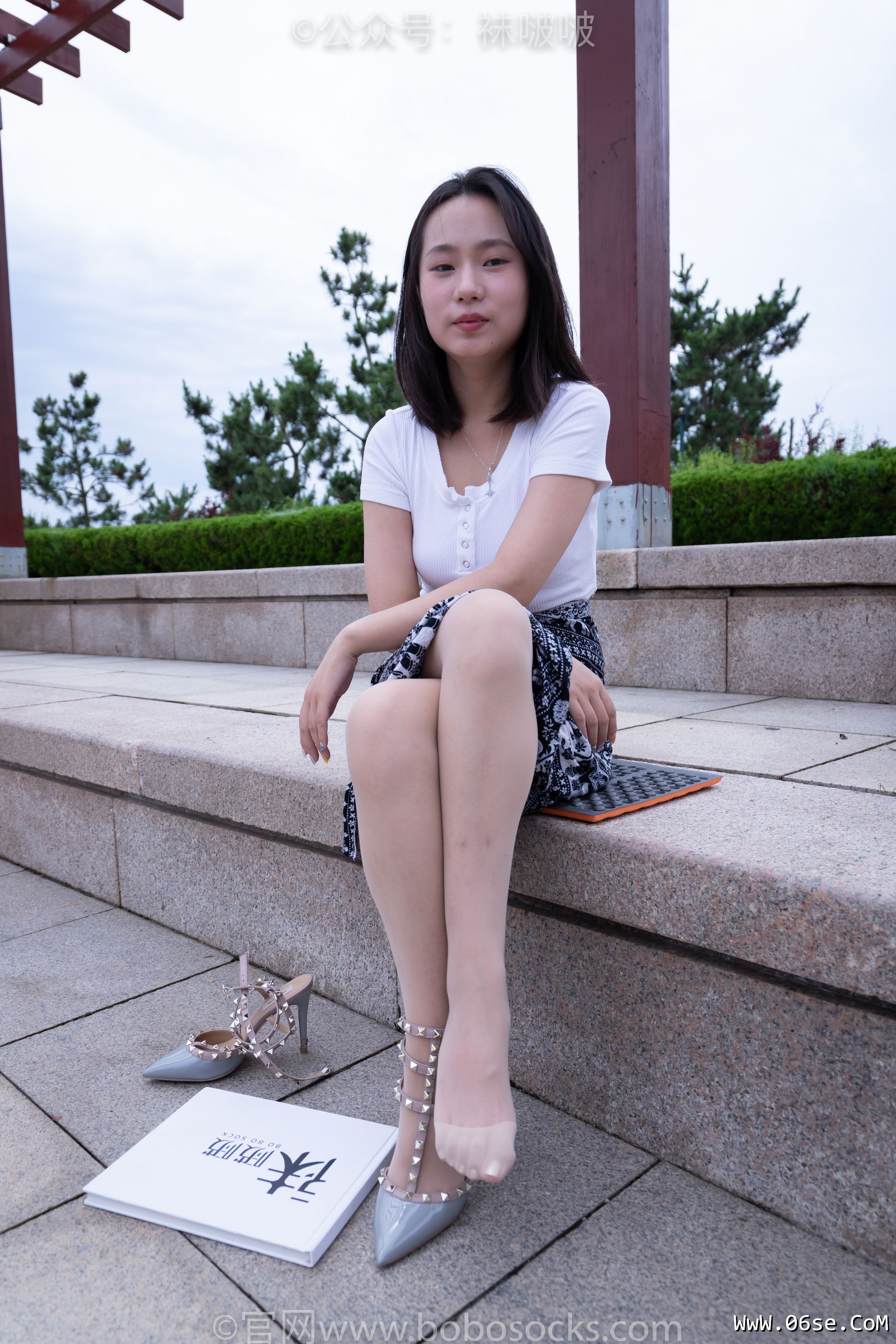 图片[74]-BoBoSocks袜啵啵 No.014 思思-华伦天奴高跟鞋、肉丝[140P]-六色网