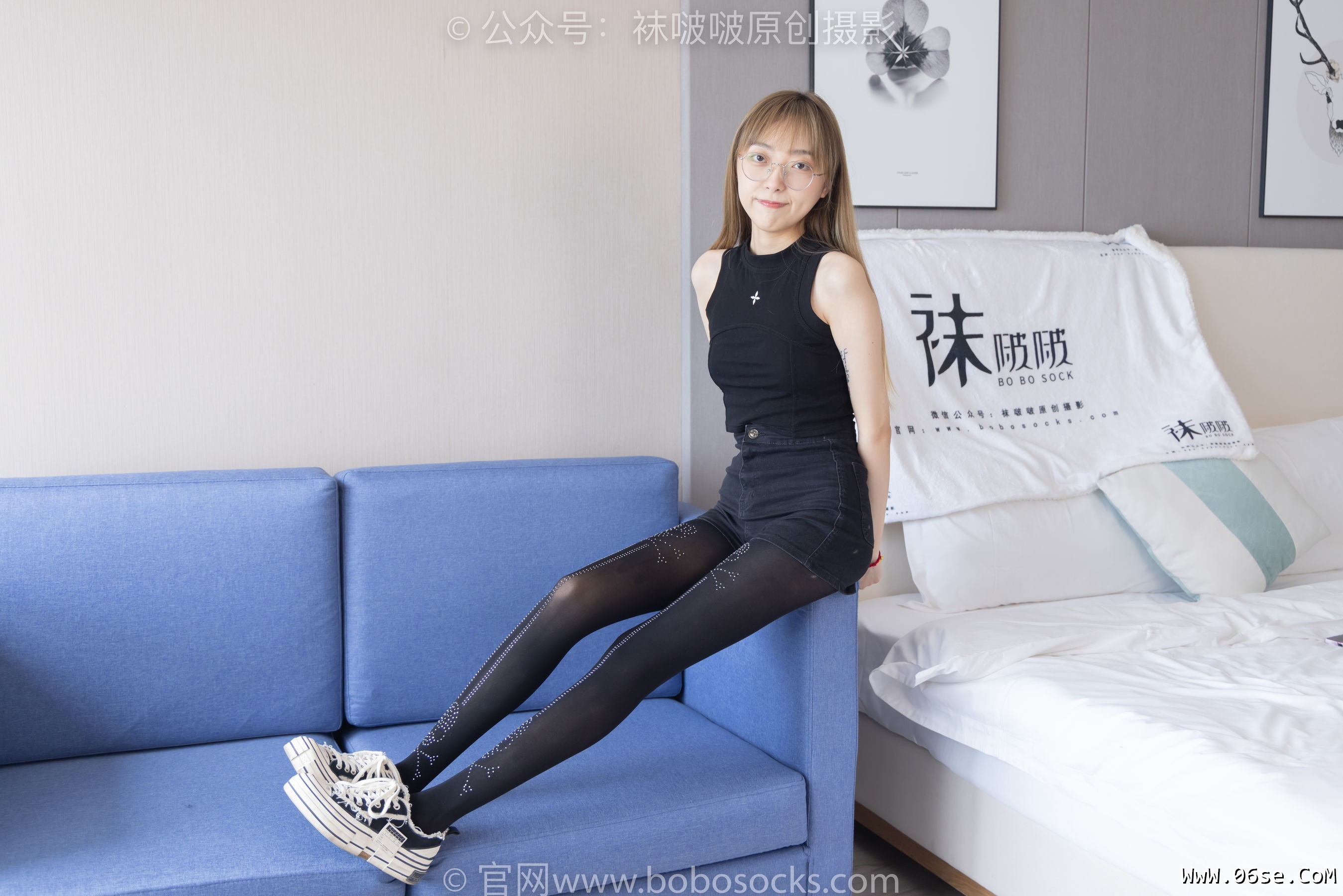 图片[122]-BoBoSocks袜啵啵 No.219 稚予-板鞋、拖鞋、厚黑丝、蕾丝黑丝[140P]-六色网