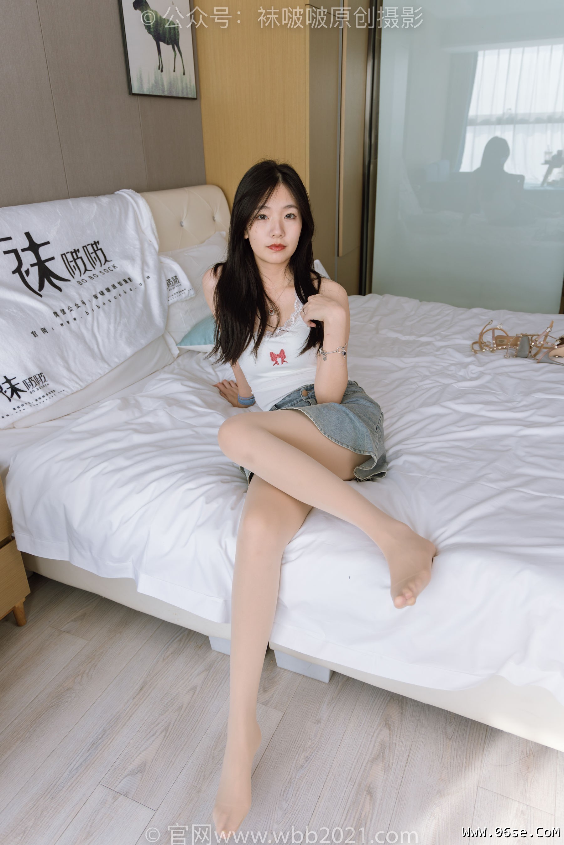 图片[127]-BoBoSocks袜啵啵 No.408 小甜豆 -高跟鞋、厚肉丝、丝袜和裸足踩奶油蛋糕和泡芙剧情[157P] (1)-六色网