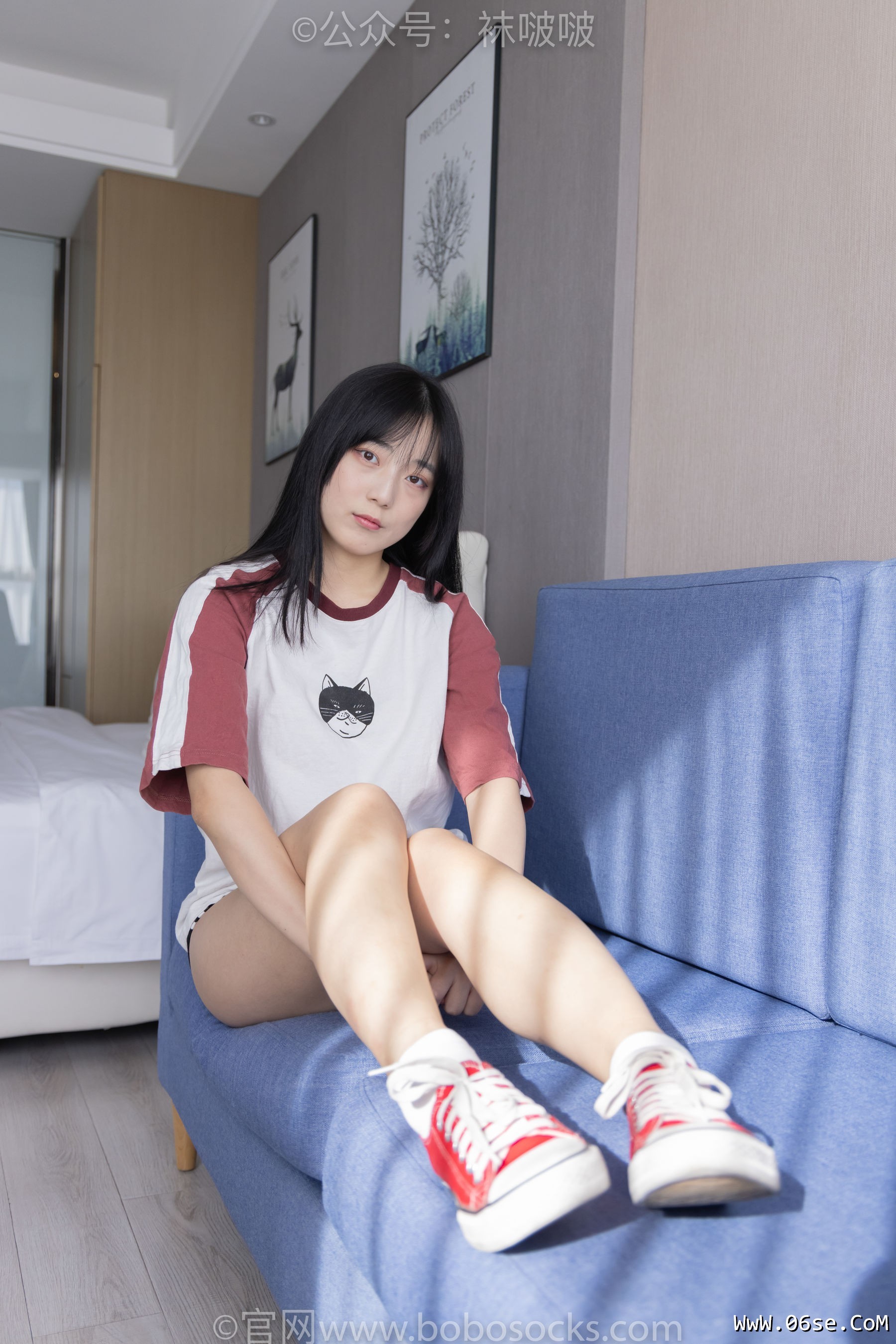 图片[16]-BoBoSocks袜啵啵 No.036 菠萝-帆布鞋、白棉袜、裸足[138P]-六色网