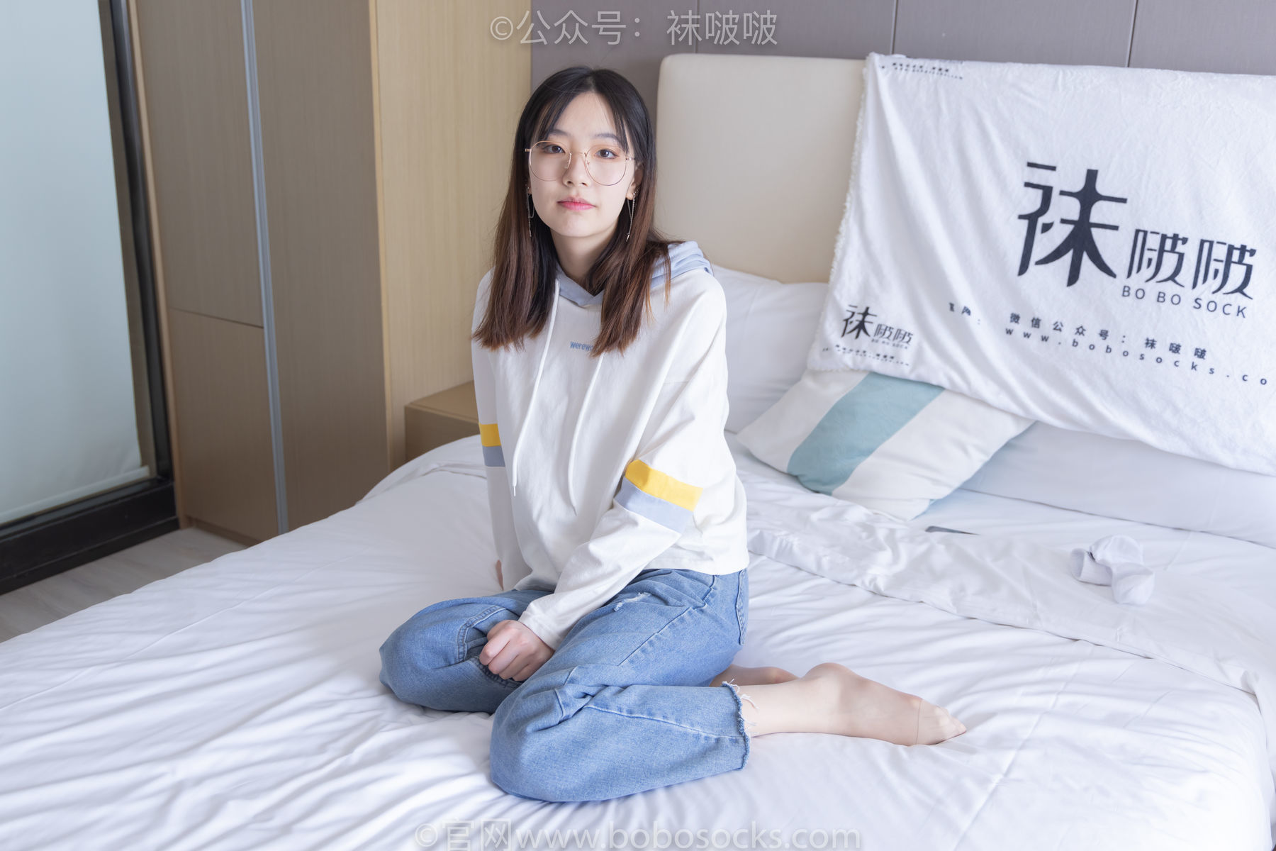 图片[101]-BoBoSocks袜啵啵 No.080 小甜豆-帆布鞋、白棉袜、肉丝[140P]-六色网