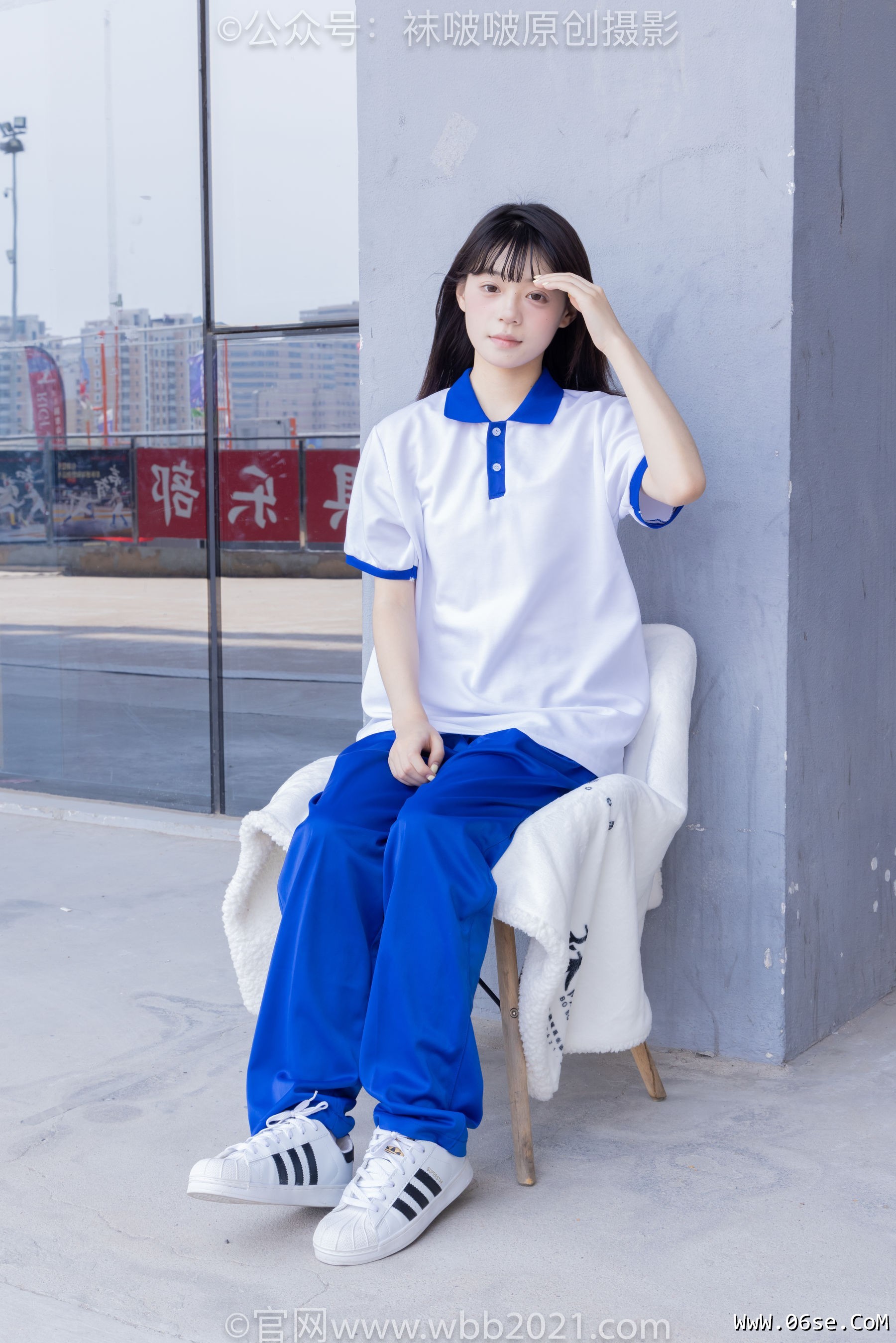 图片[82]-BoBoSocks袜啵啵 No.393 糯米 -板鞋、白棉袜、裸足、校服[150P]-六色网