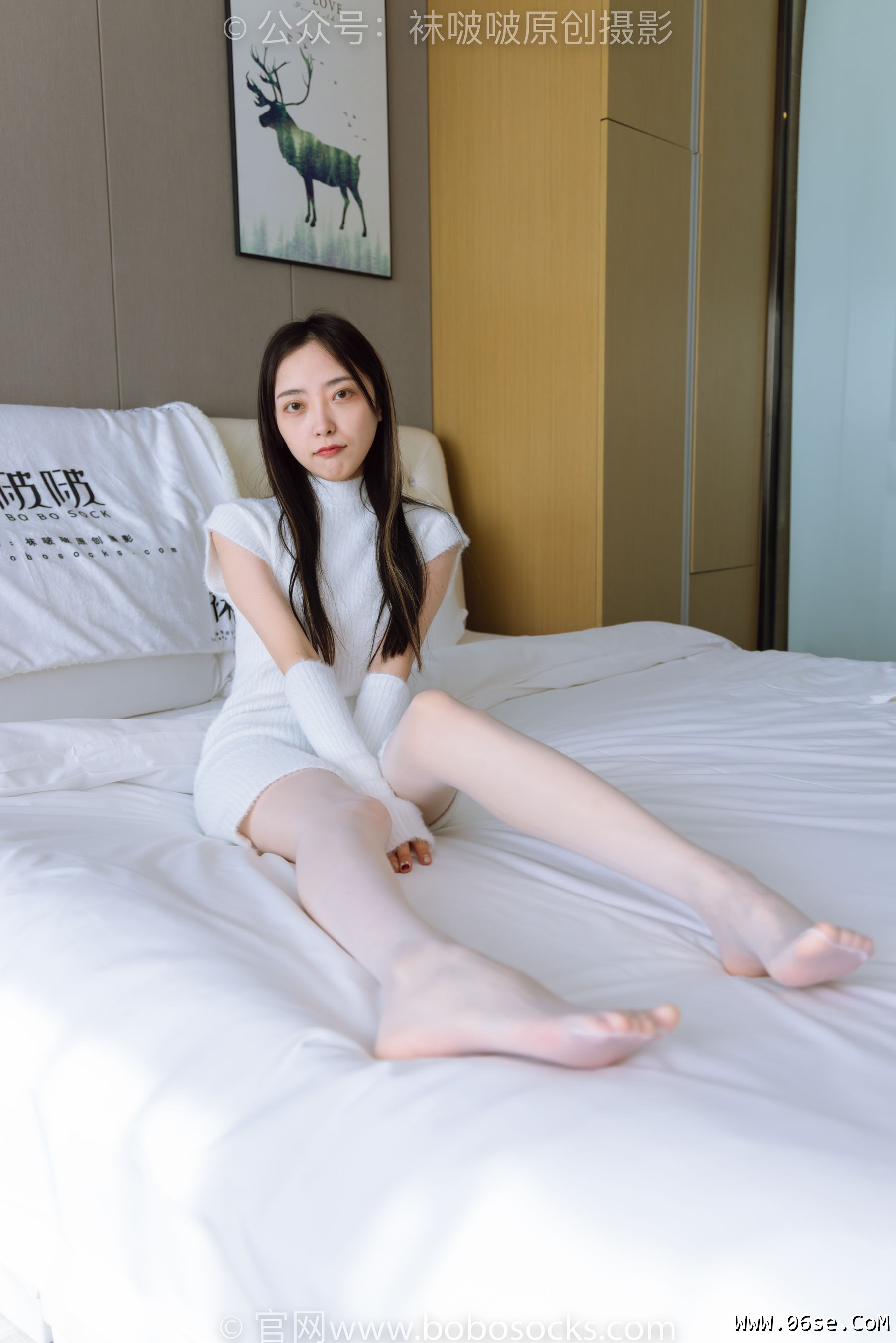 图片[74]-BoBoSocks袜啵啵 No.173 稚予-高跟鞋、板鞋、白丝、肉丝、白棉袜[149P]-六色网