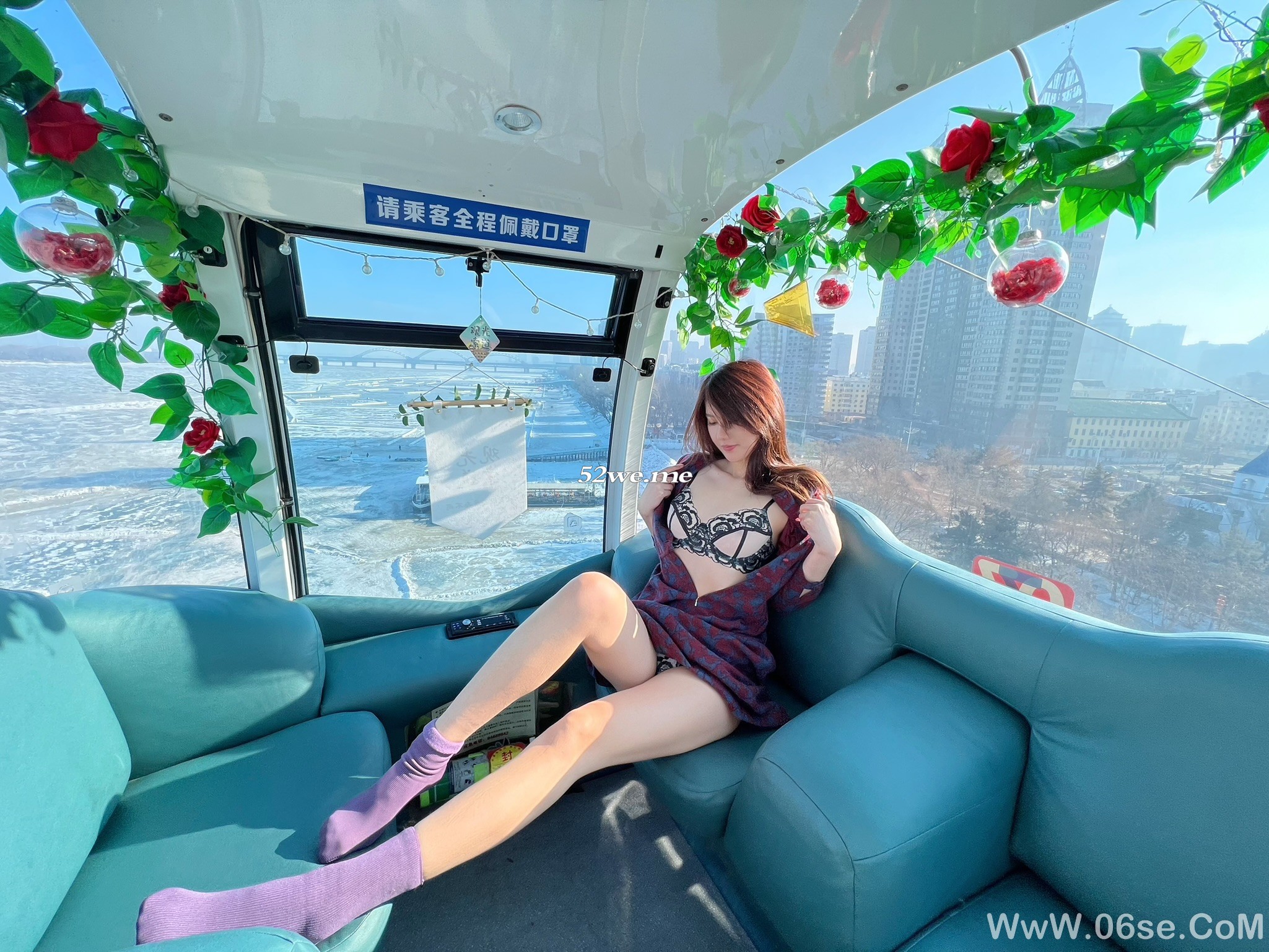 图片[12]-就是阿朱啊 – NO.039 百里高空[18P]-六色网