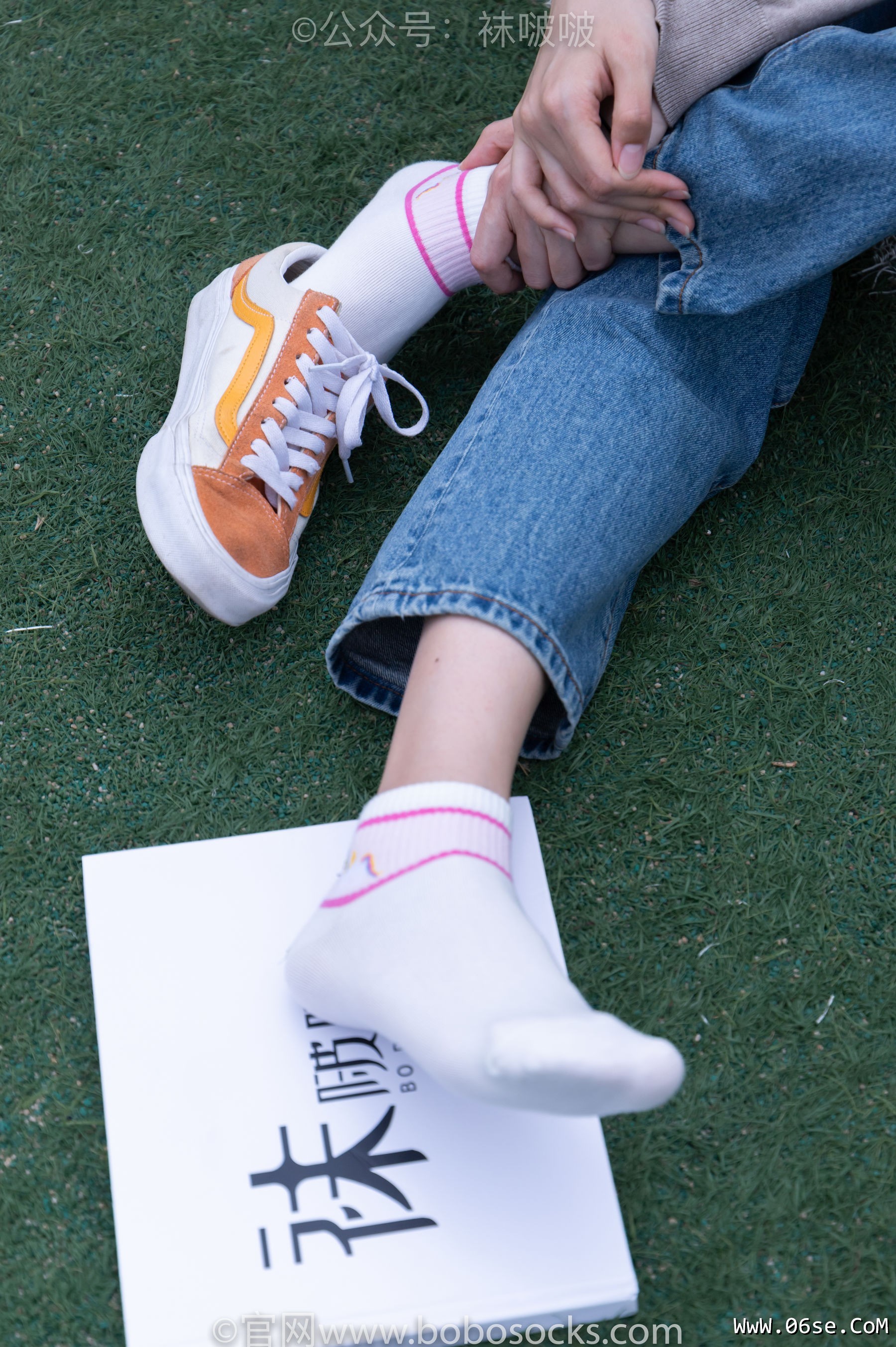 图片[46]-BoBoSocks袜啵啵 No.004 泡芙-vans帆布鞋、白棉袜、裸足[127P]-六色网