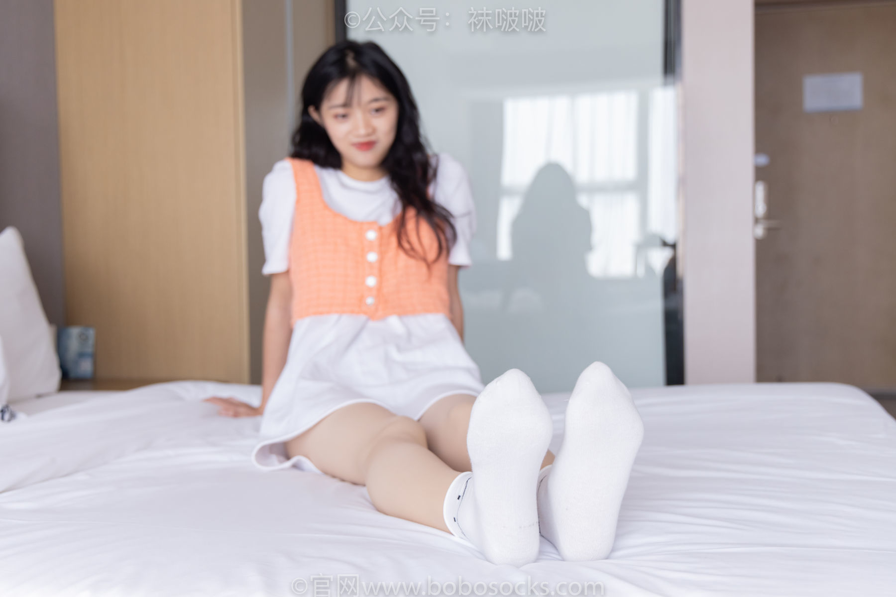 图片[53]-BoBoSocks袜啵啵 No.062 涵涵-运动鞋、白棉袜、厚肉丝[145P]-六色网