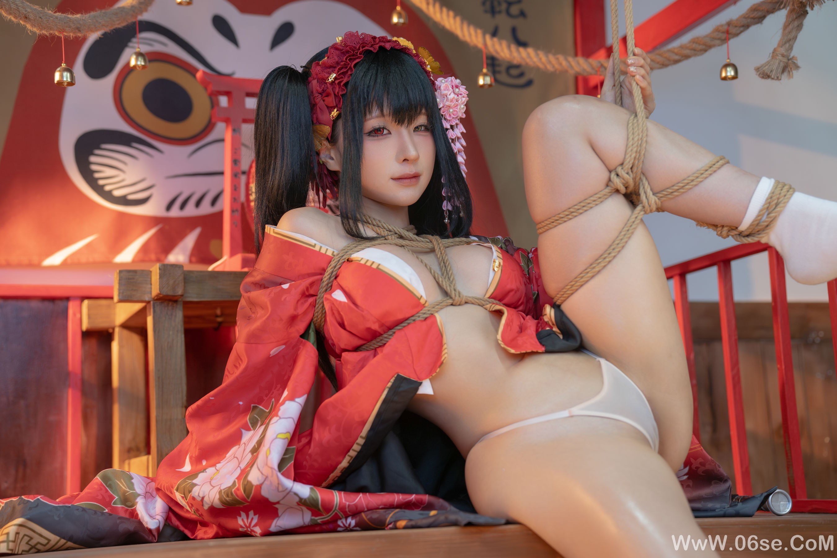 图片[62]-动漫博主蠢沫沫 – 狂三和服[147P]-六色网