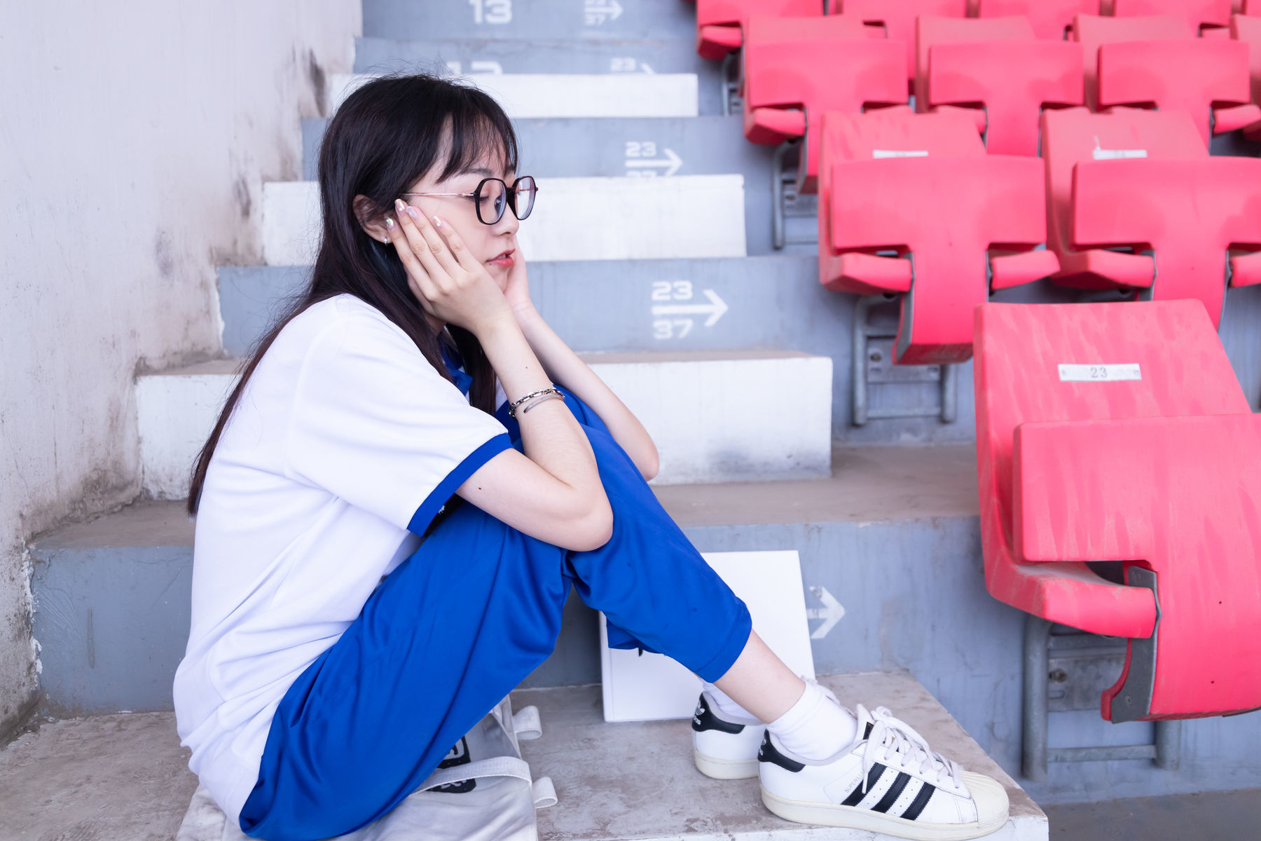 图片[35]-BoBoSocks袜啵啵 No.002 稚予-校服、贝壳头、白棉袜、裸足[139P]-六色网