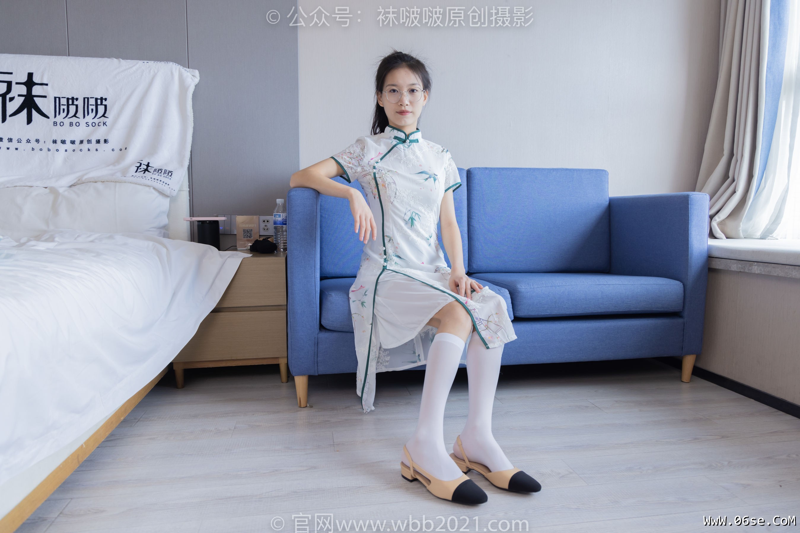 图片[35]-BoBoSocks袜啵啵 No.371 芝士 -平底鞋、高跟凉鞋、厚白丝小腿袜、短白丝[140P]-六色网