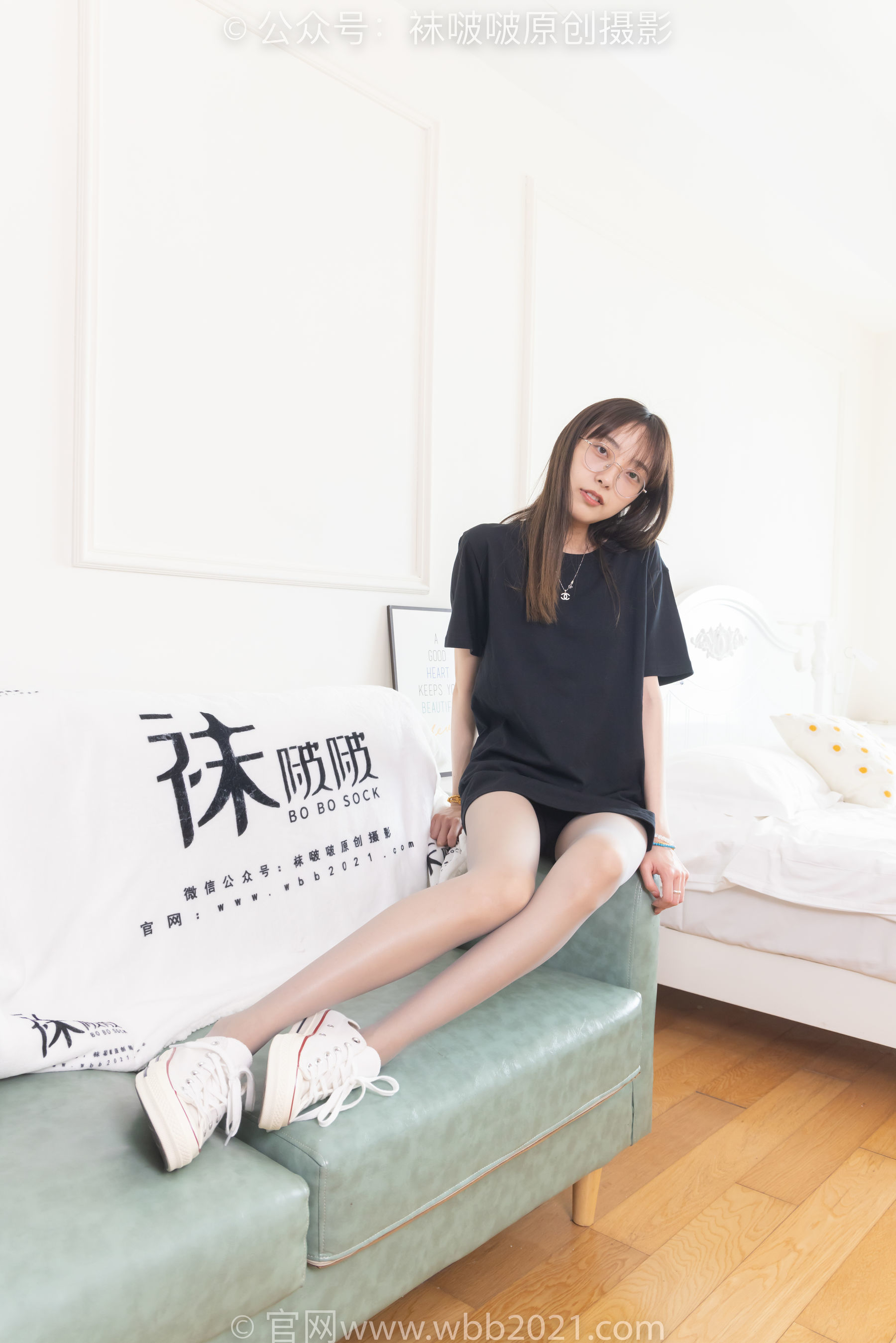 图片[59]-BoBoSocks袜啵啵 No.379 稚予 -板鞋、灰丝[140P]-六色网