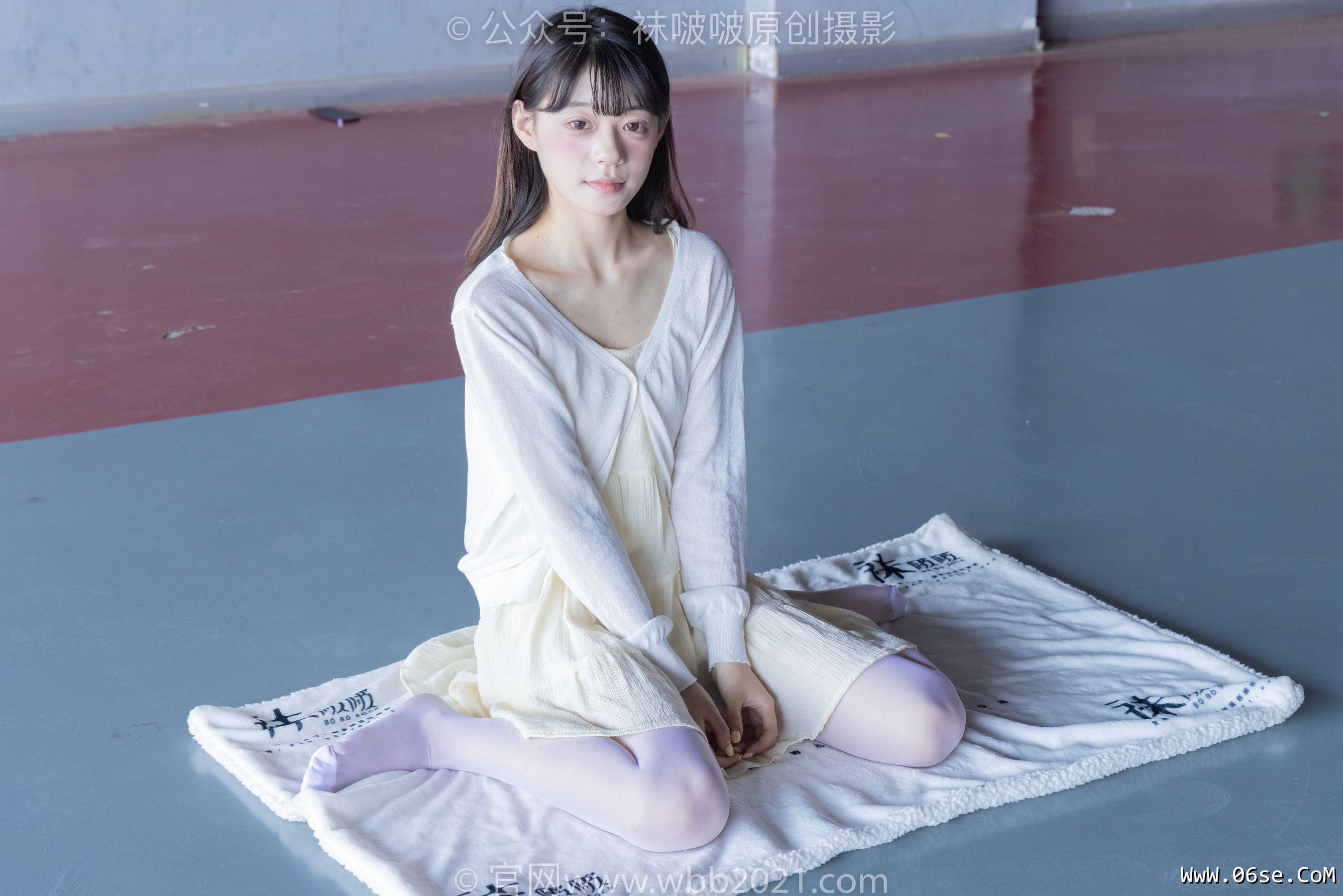 图片[134]-BoBoSocks袜啵啵 No.395 糯米 -板鞋、白丝[145P]-六色网