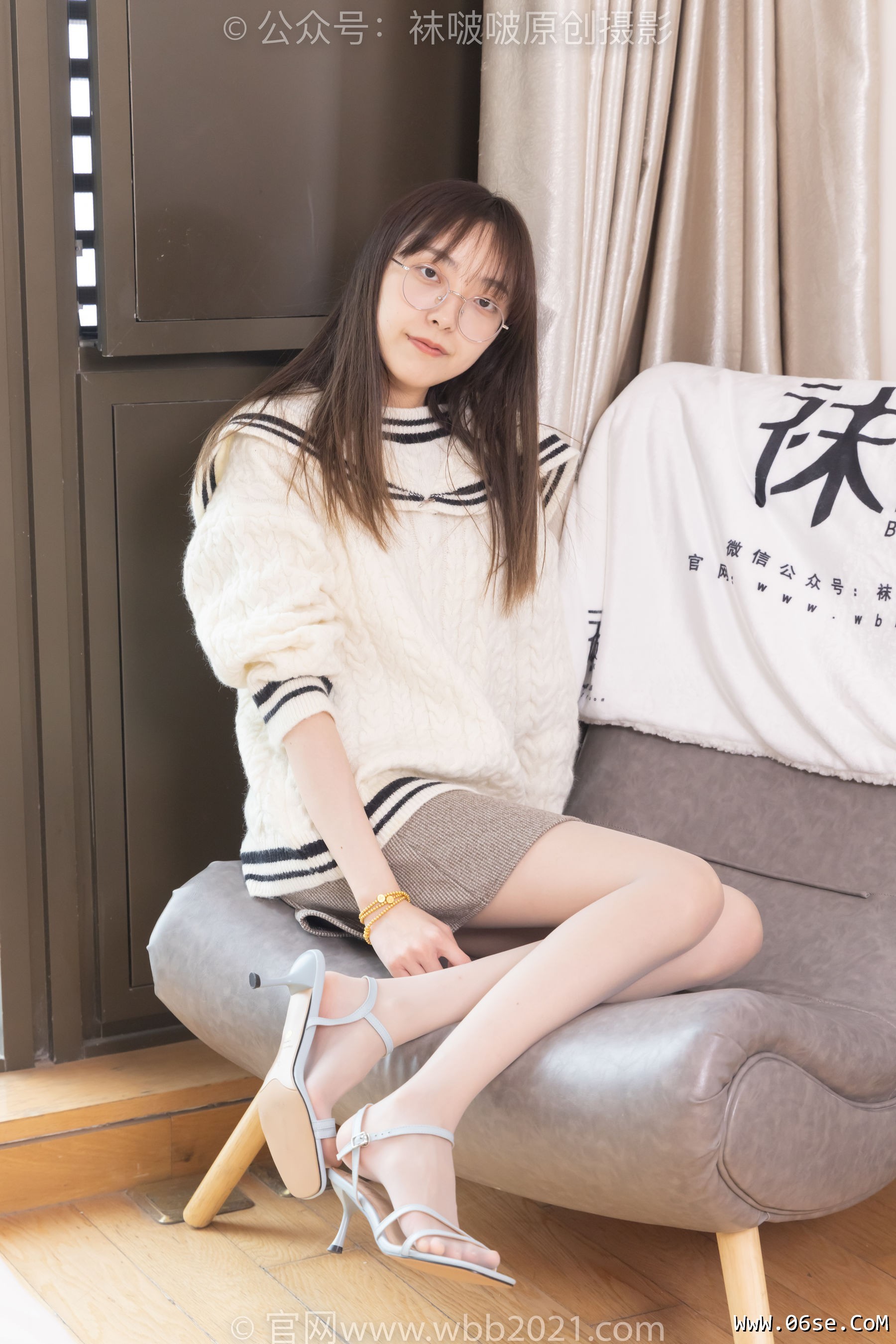 图片[33]-BoBoSocks袜啵啵 No.361 稚予 -高跟凉鞋、平底鞋、超薄黑丝、灰丝[160P]-六色网