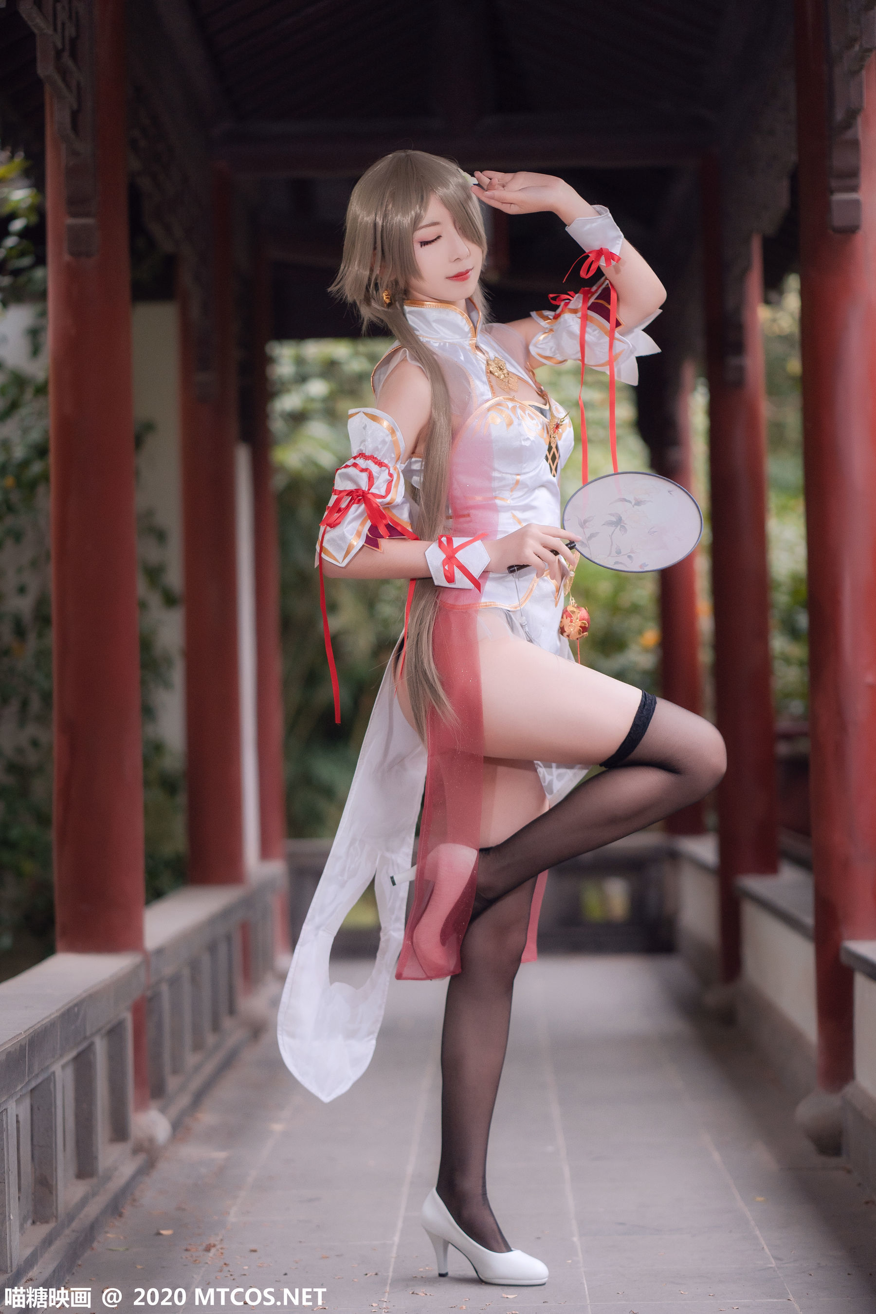 图片[11]-[喵糖映画] HML.021 綄溪沙旗袍 [20P]-六色网