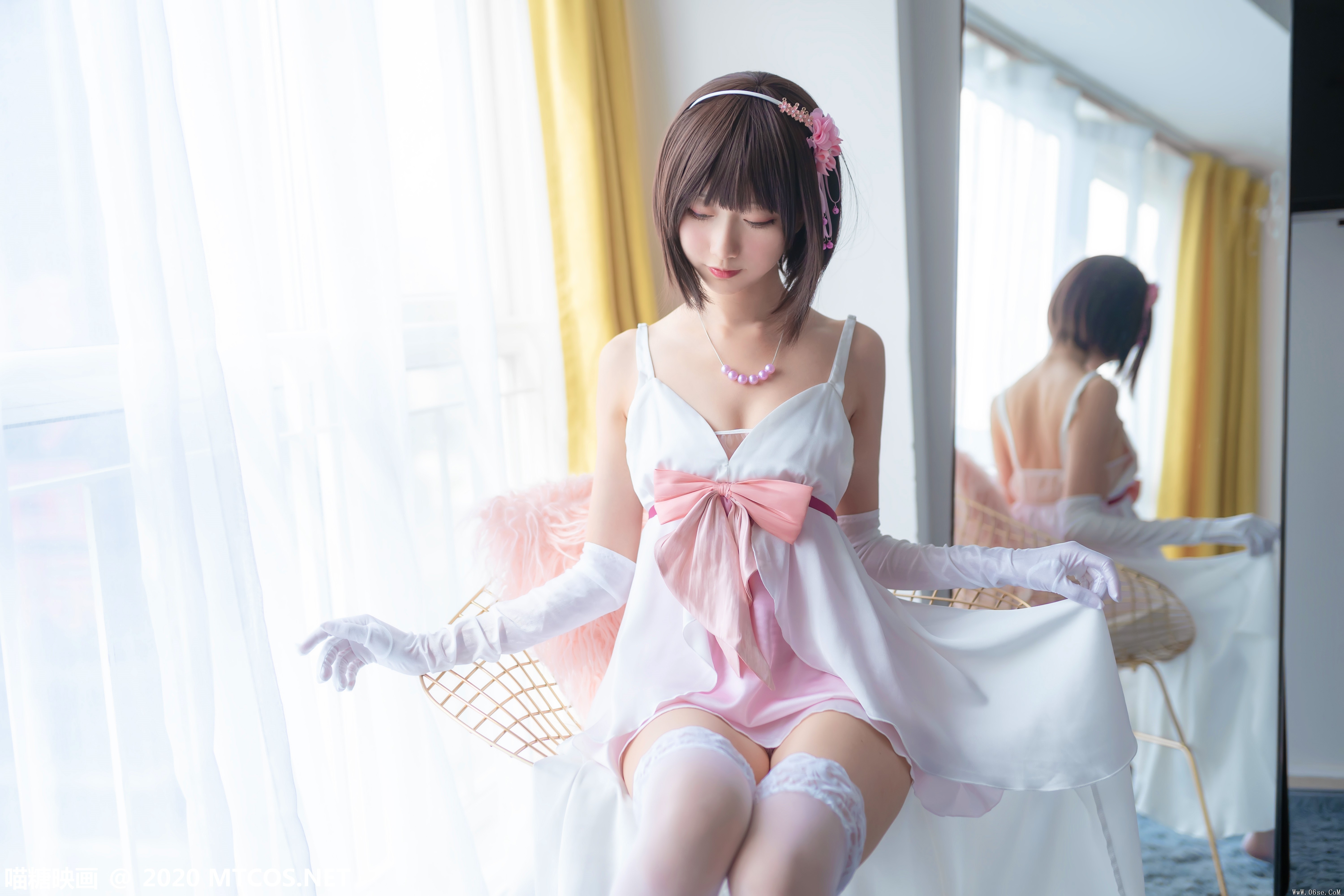 图片[9]-喵糖映画 VOL.180 加藤惠礼服[26P／213M]-六色网