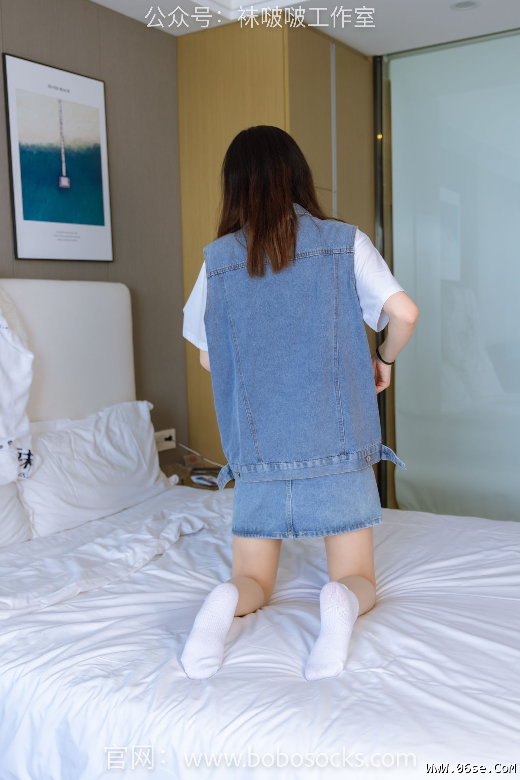 图片[90]-BoBoSocks袜啵啵 No.123 小甜豆-板鞋、白棉袜、肉丝[140P]-六色网
