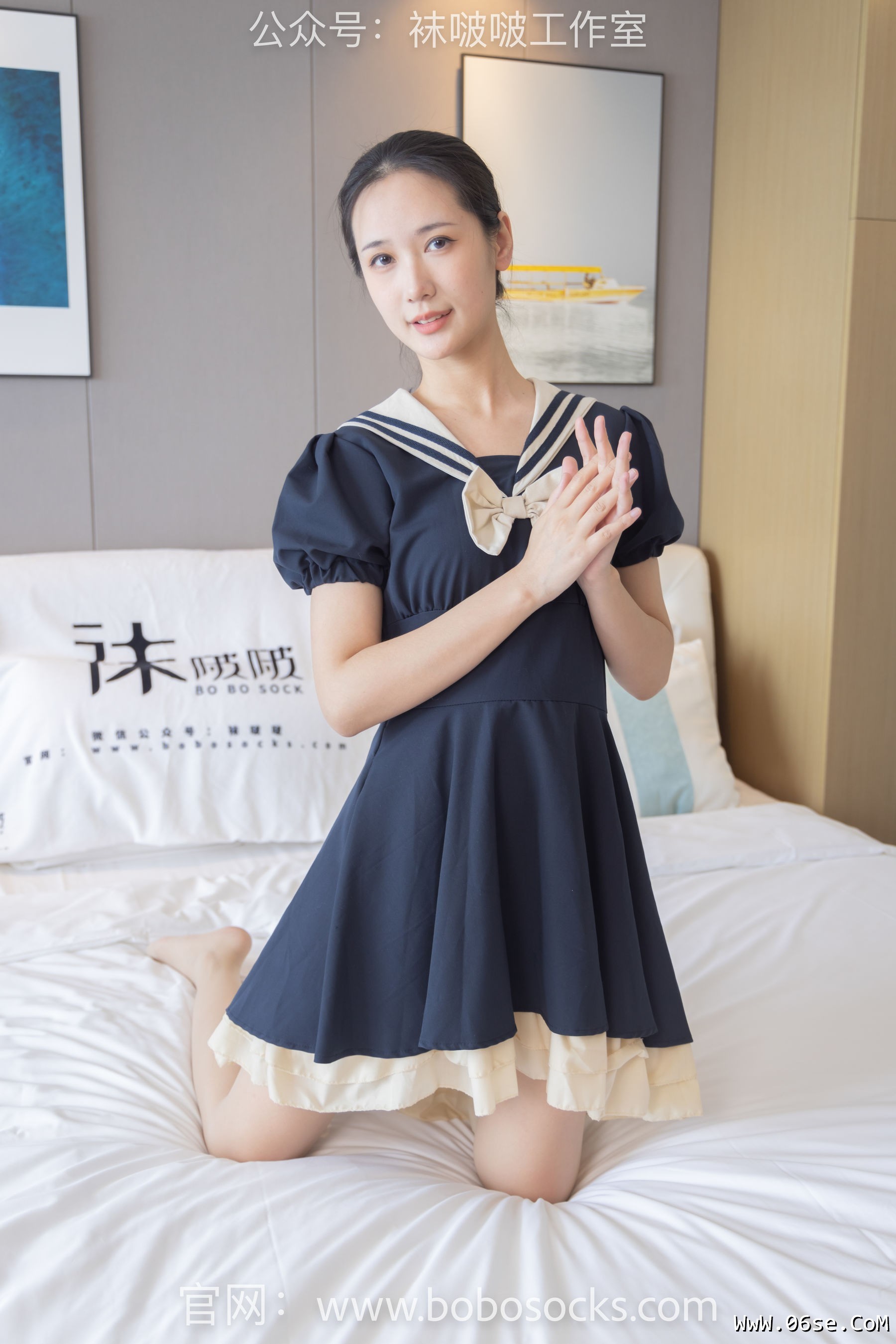 图片[84]-BoBoSocks袜啵啵 No.107 小安-平底鞋、白棉袜、肉丝[140P]-六色网