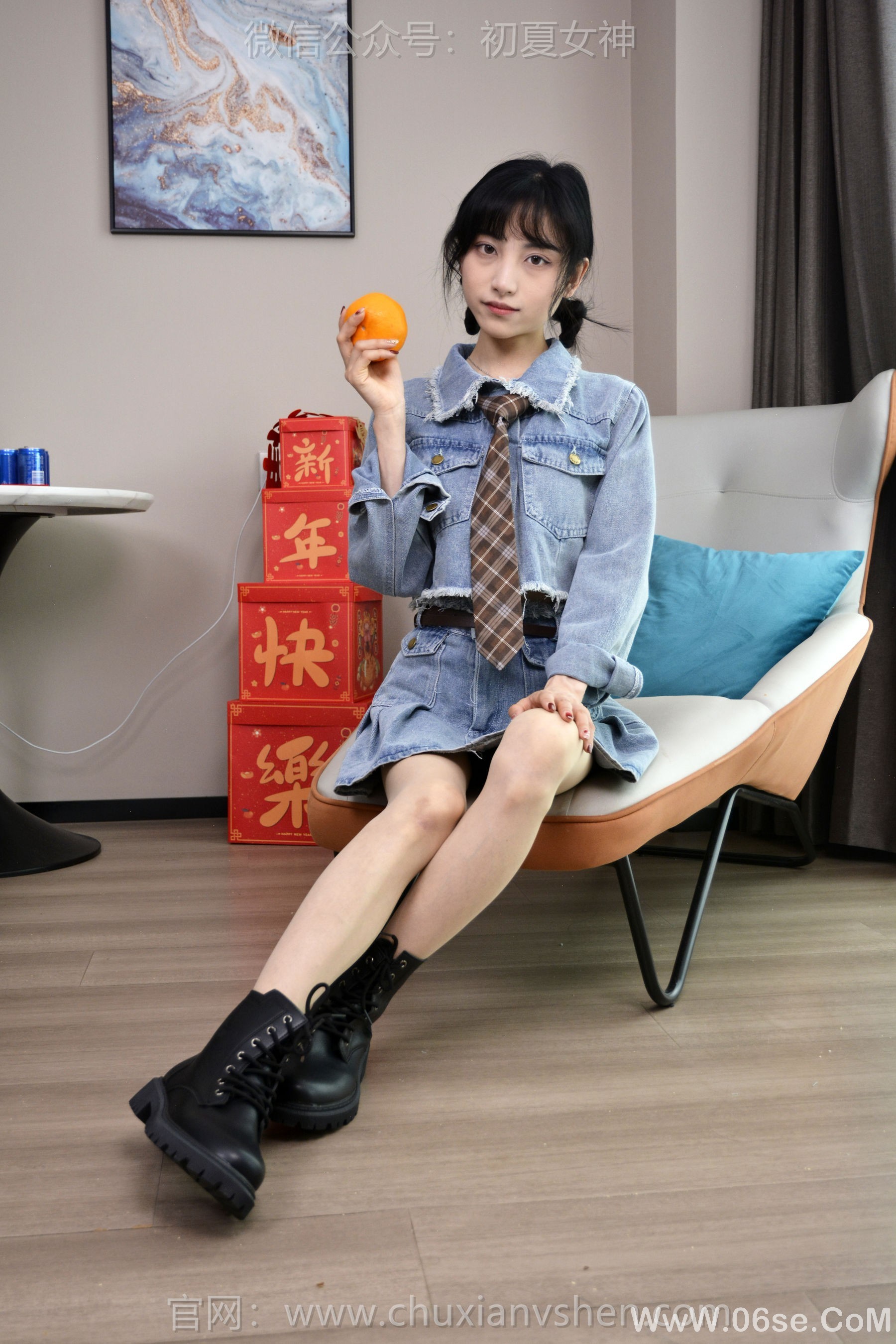 图片[11]-初夏女神 No.247 柒柒 浪漫牛仔[140P]-六色网