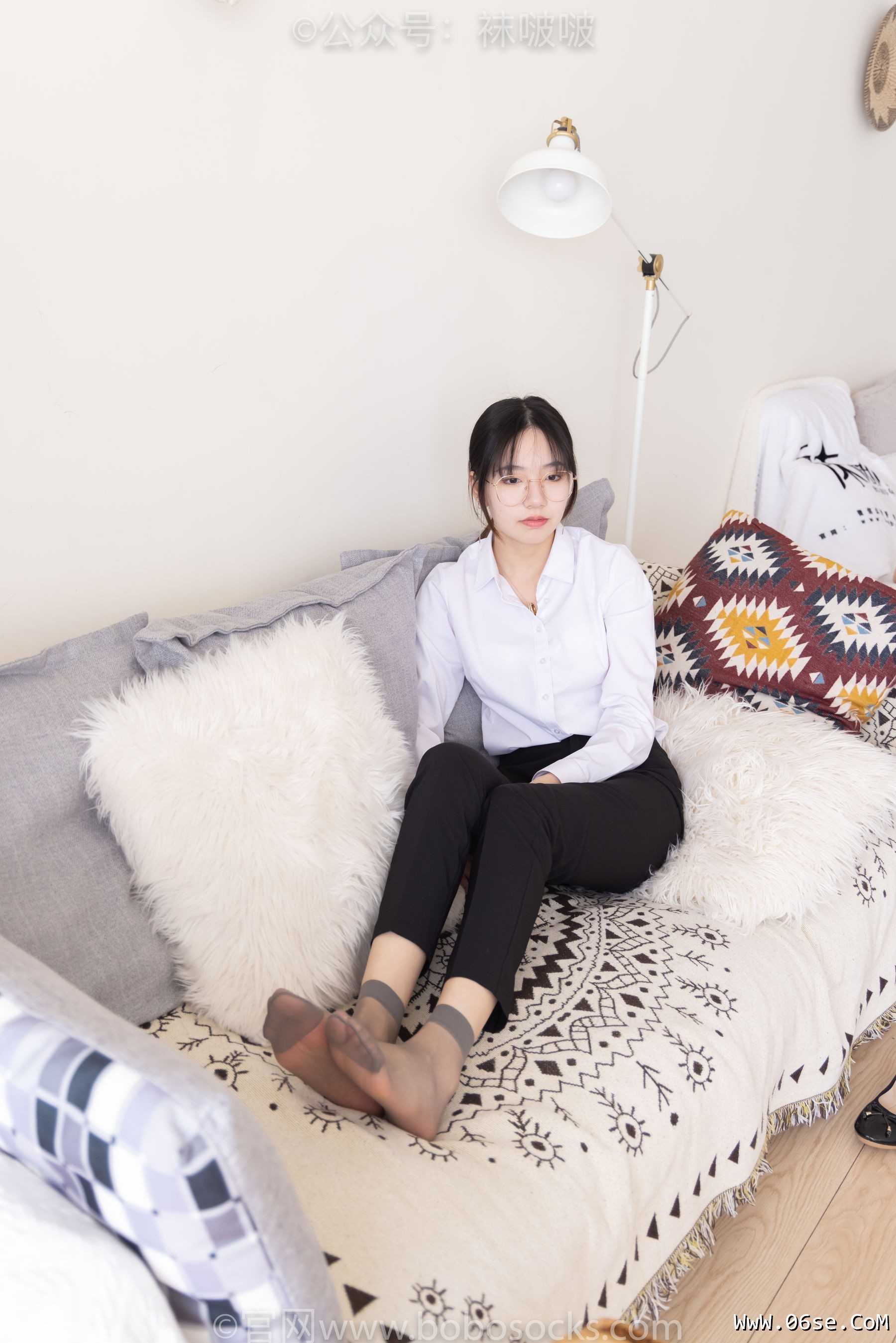 图片[60]-BoBoSocks袜啵啵 No.085 小甜豆-平底鞋、短灰丝、短肉丝[140P]-六色网