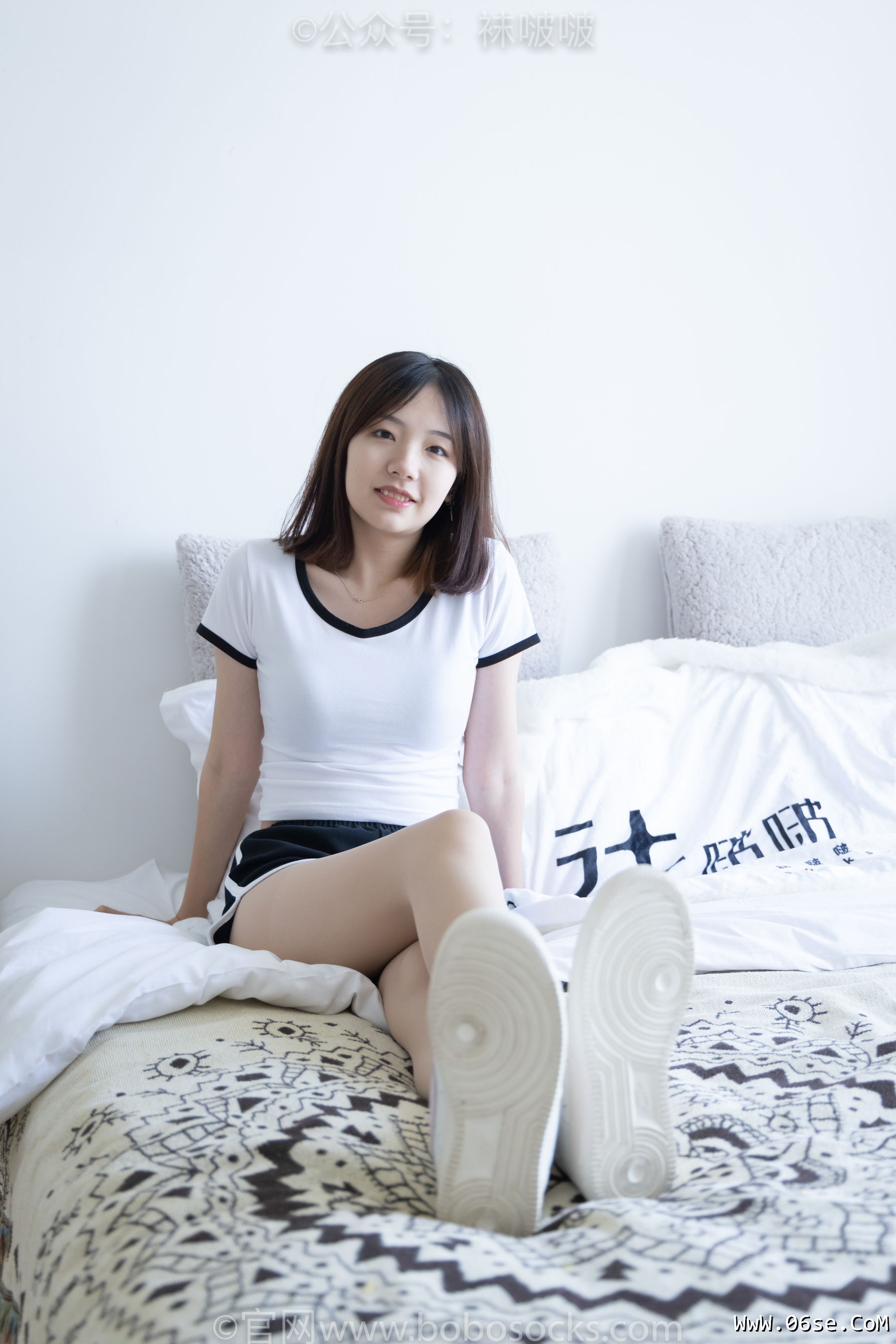 图片[14]-BoBoSocks袜啵啵 No.026 小甜豆-体操服、空军一号、白棉袜、肉丝[149P]-六色网