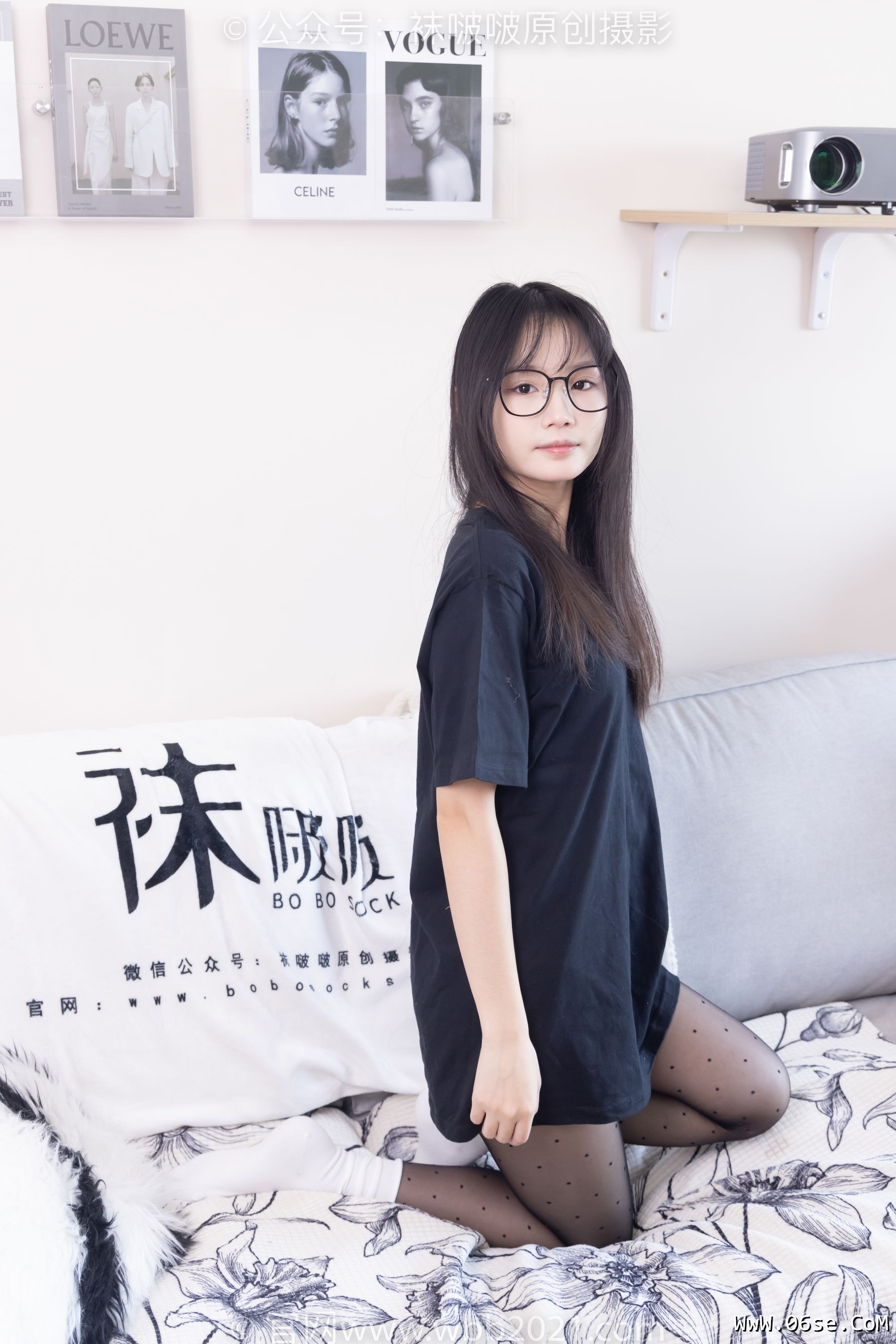 图片[109]-BoBoSocks袜啵啵 No.418 甜甜圈 – 板鞋、白棉袜、波点黑丝[145P]-六色网