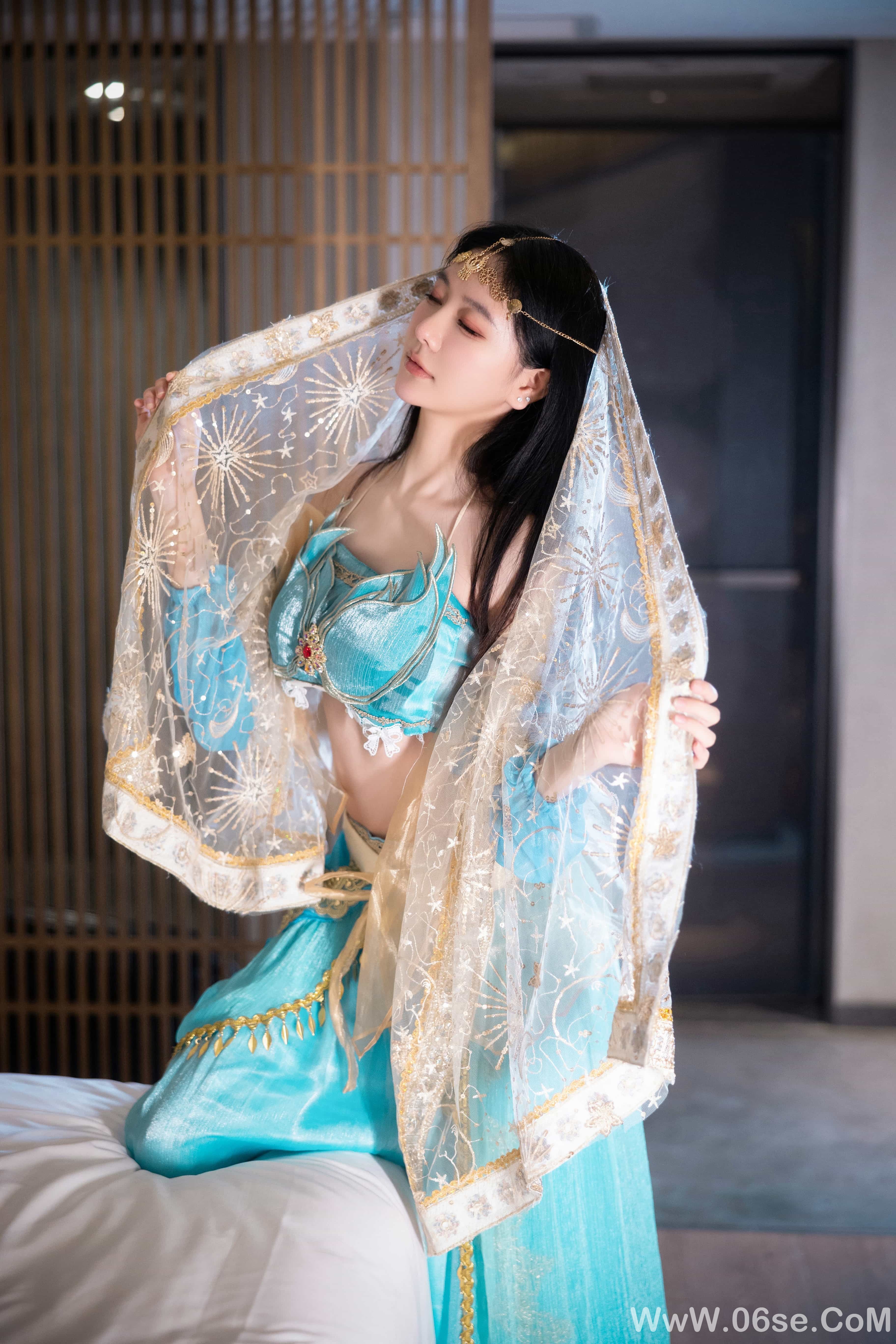 图片[4]-谢小蒽(幼幼) – 西域舞娘写真[92P]-六色网