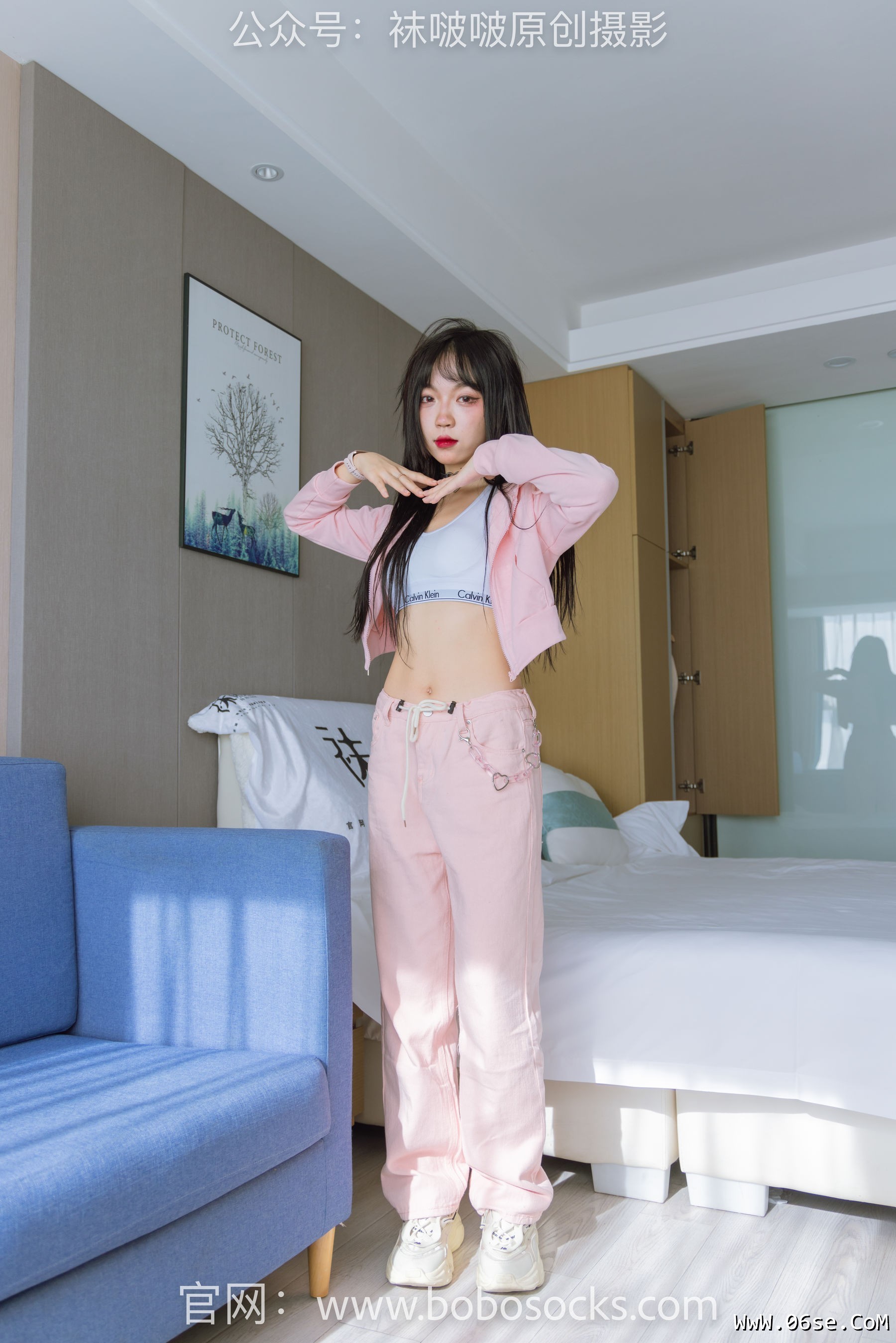 图片[75]-BoBoSocks袜啵啵 No.141 周周-运动鞋、白棉袜、裸足[140P]-六色网