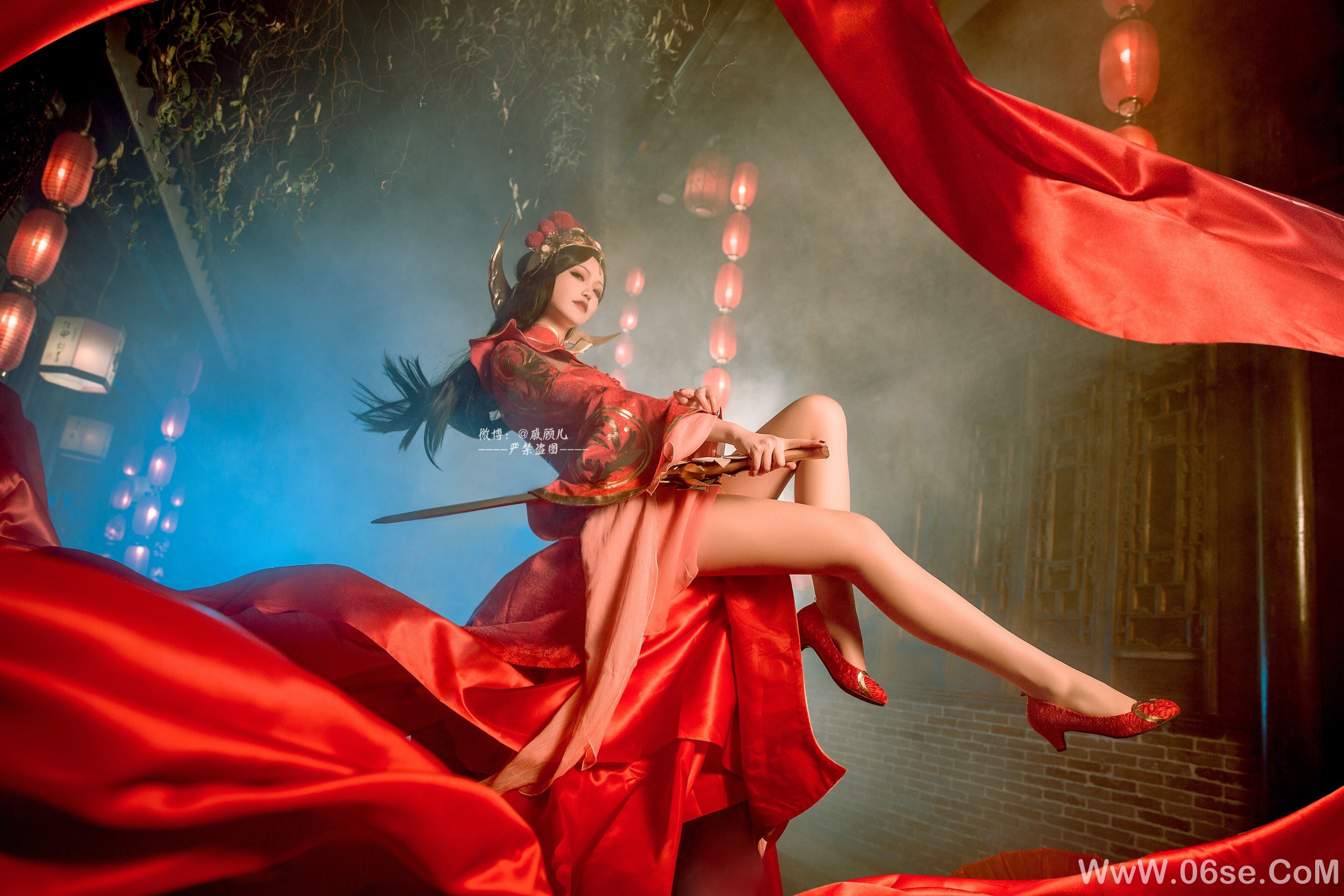 图片[8]-人气coser戚顾儿MIKI 王者荣耀 露娜一生所爱[14P]-六色网