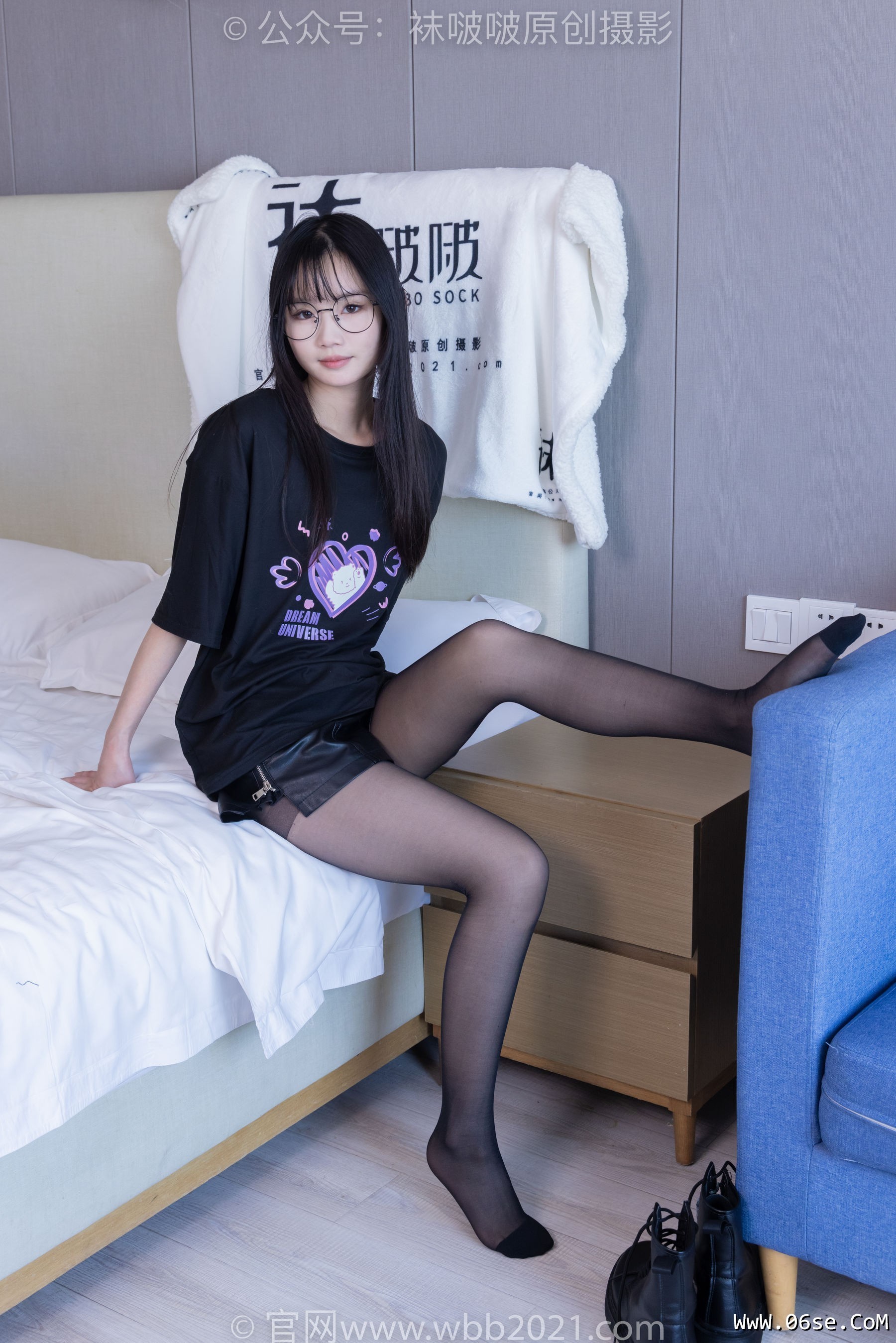 图片[38]-BoBoSocks袜啵啵 No.406 甜甜圈 -马丁靴、黑丝[150P]-六色网